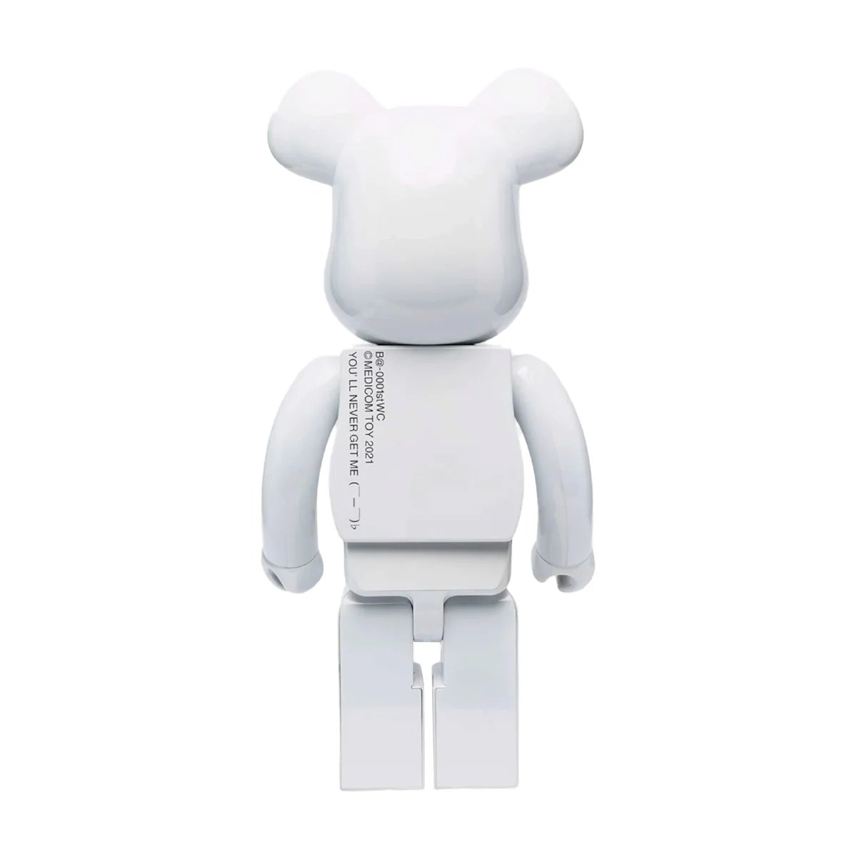 1st Model White Chrome Be@rbrick 400% - Image 2