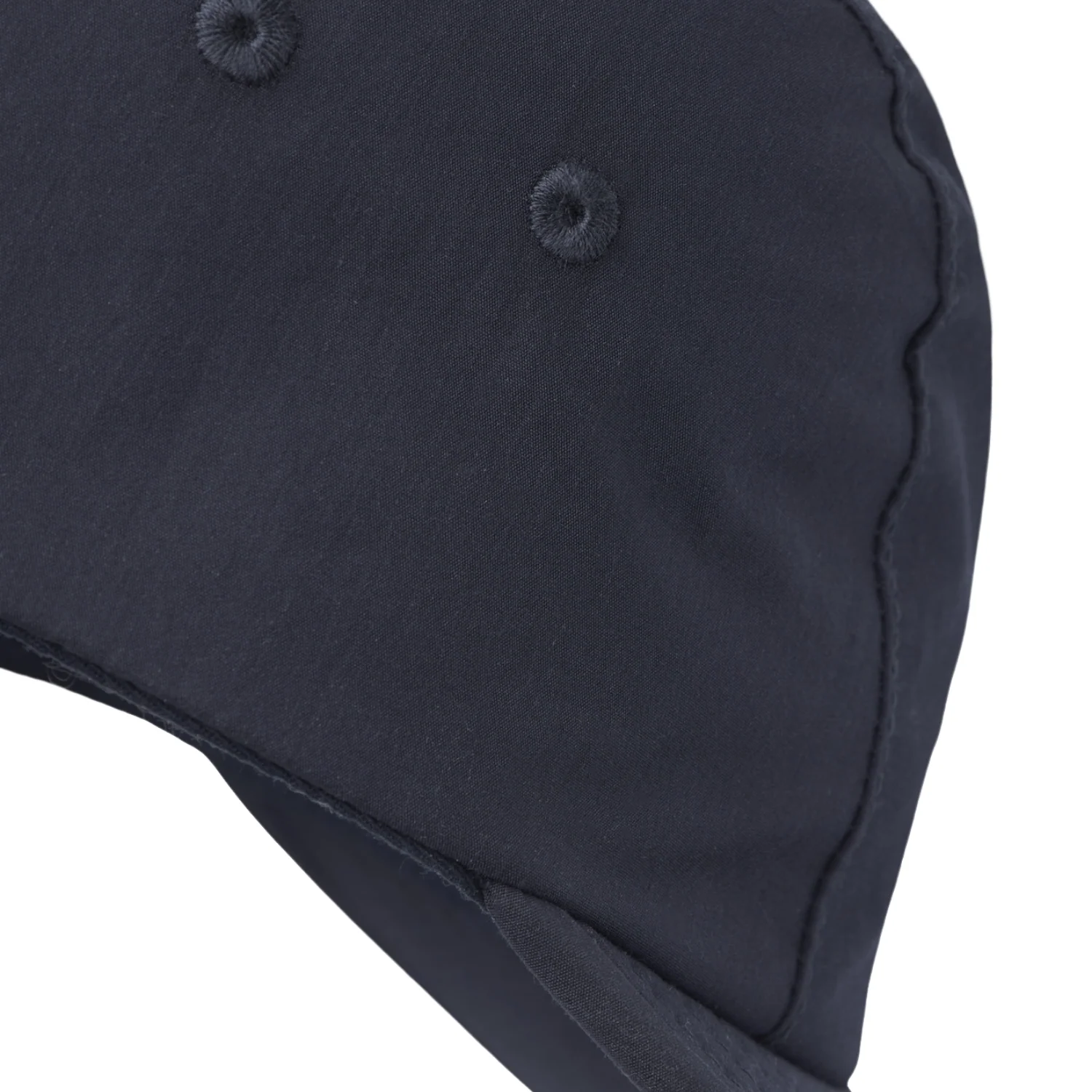 4-panel Tech Poplin Cap - Black - Image 3