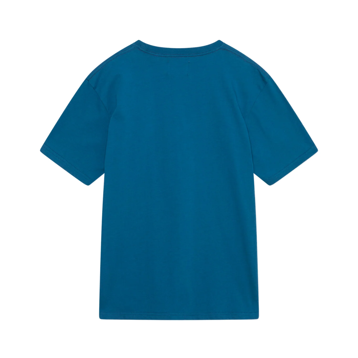 Ace badge T-shirt GOTS - Blue - Image 2