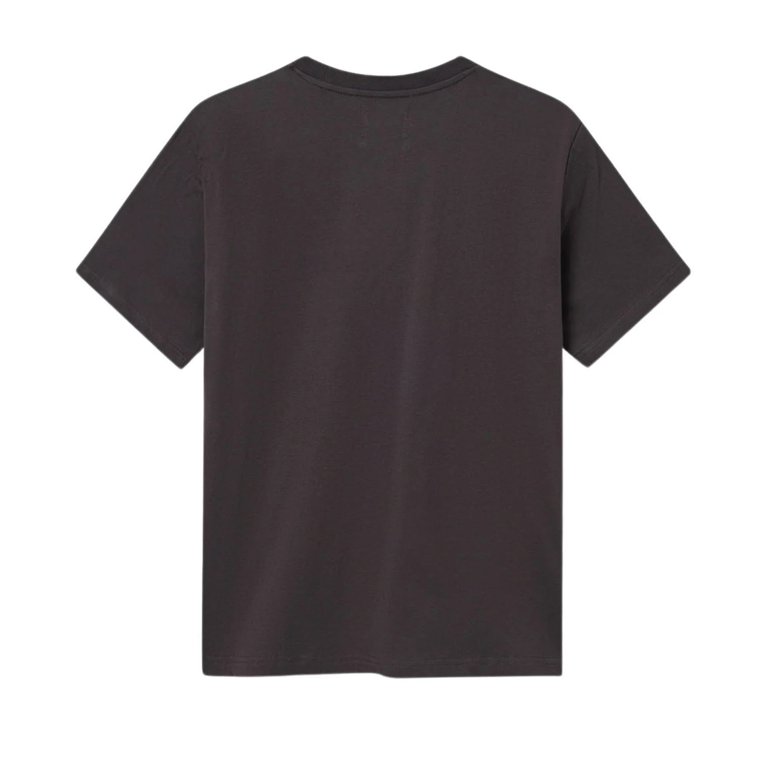 Ace Chest Print Logo T-shirt -Black Coffee - Image 2