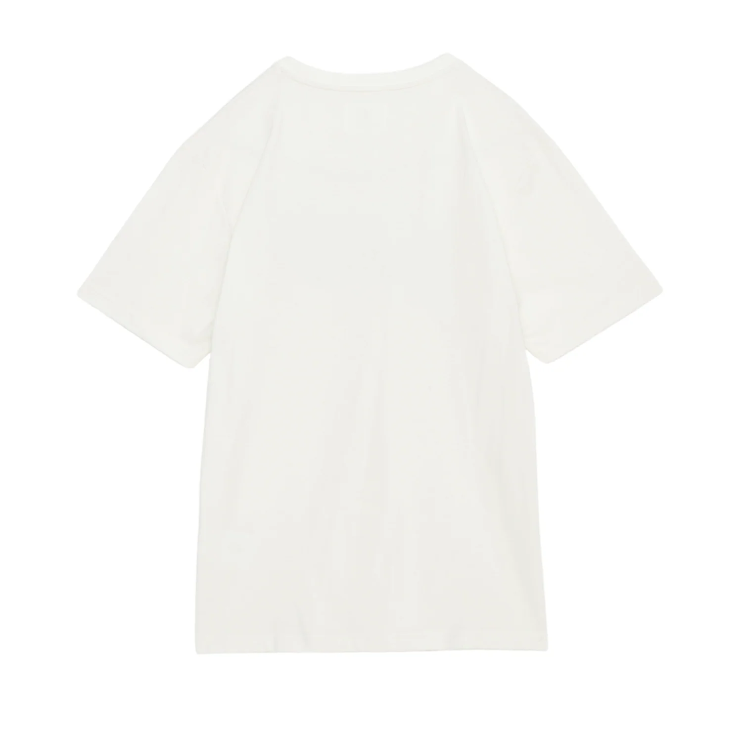 Ace Script & Badge T-shirt GOTS - Off-White - Image 2