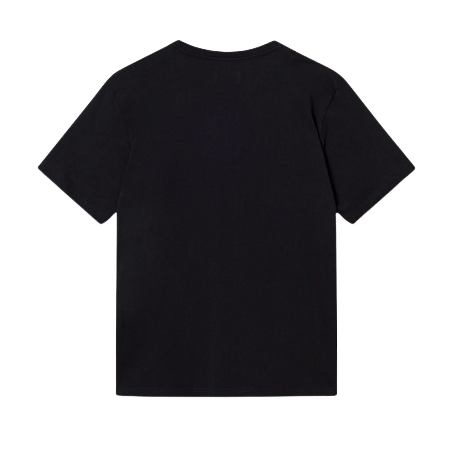 Ace T-Shirt GOTS Black/Yellow logo- Black - Image 2