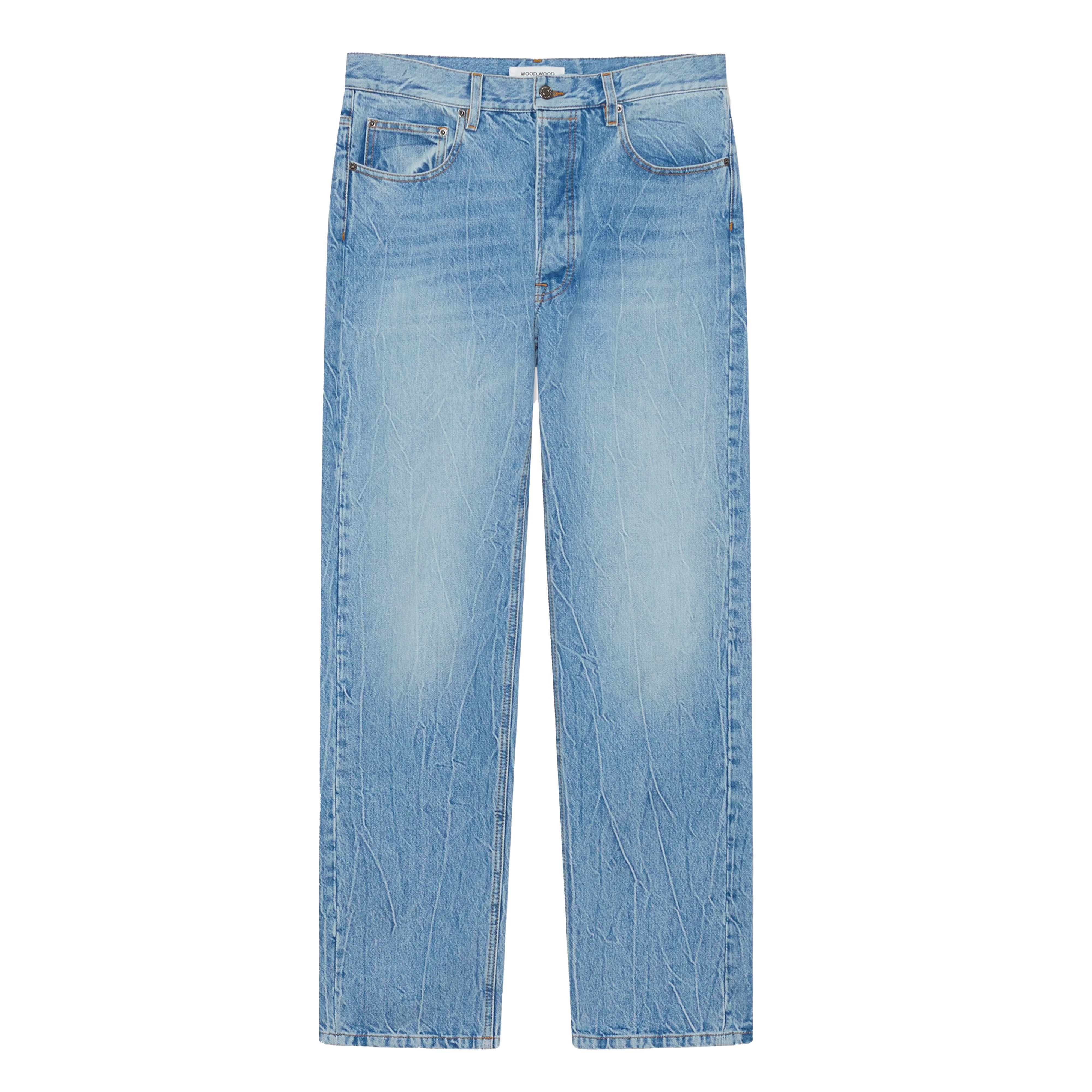 Al Straight Leg Jeans Denim - Heavy Rinse