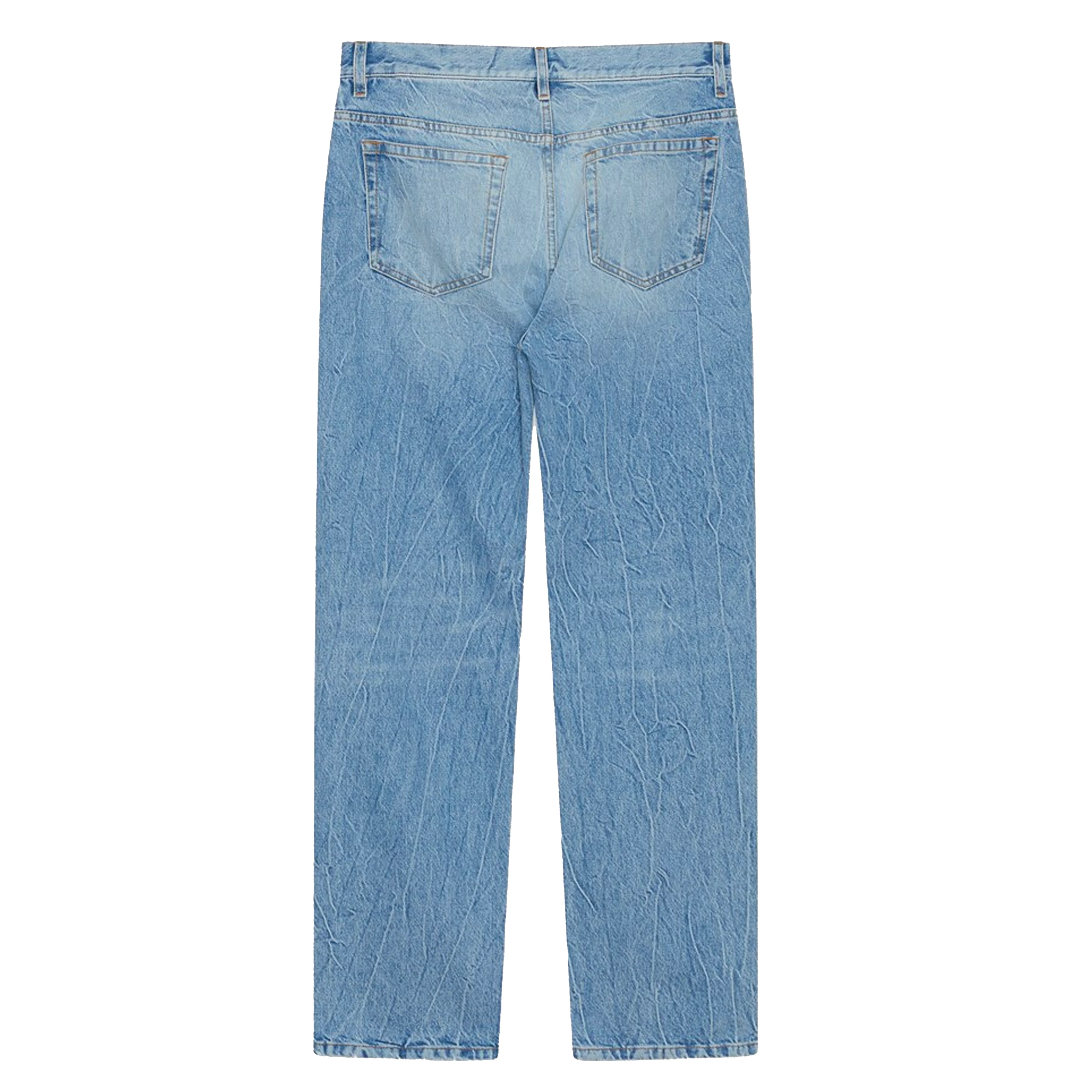 Al Straight Leg Jeans Denim - Heavy Rinse - Image 2