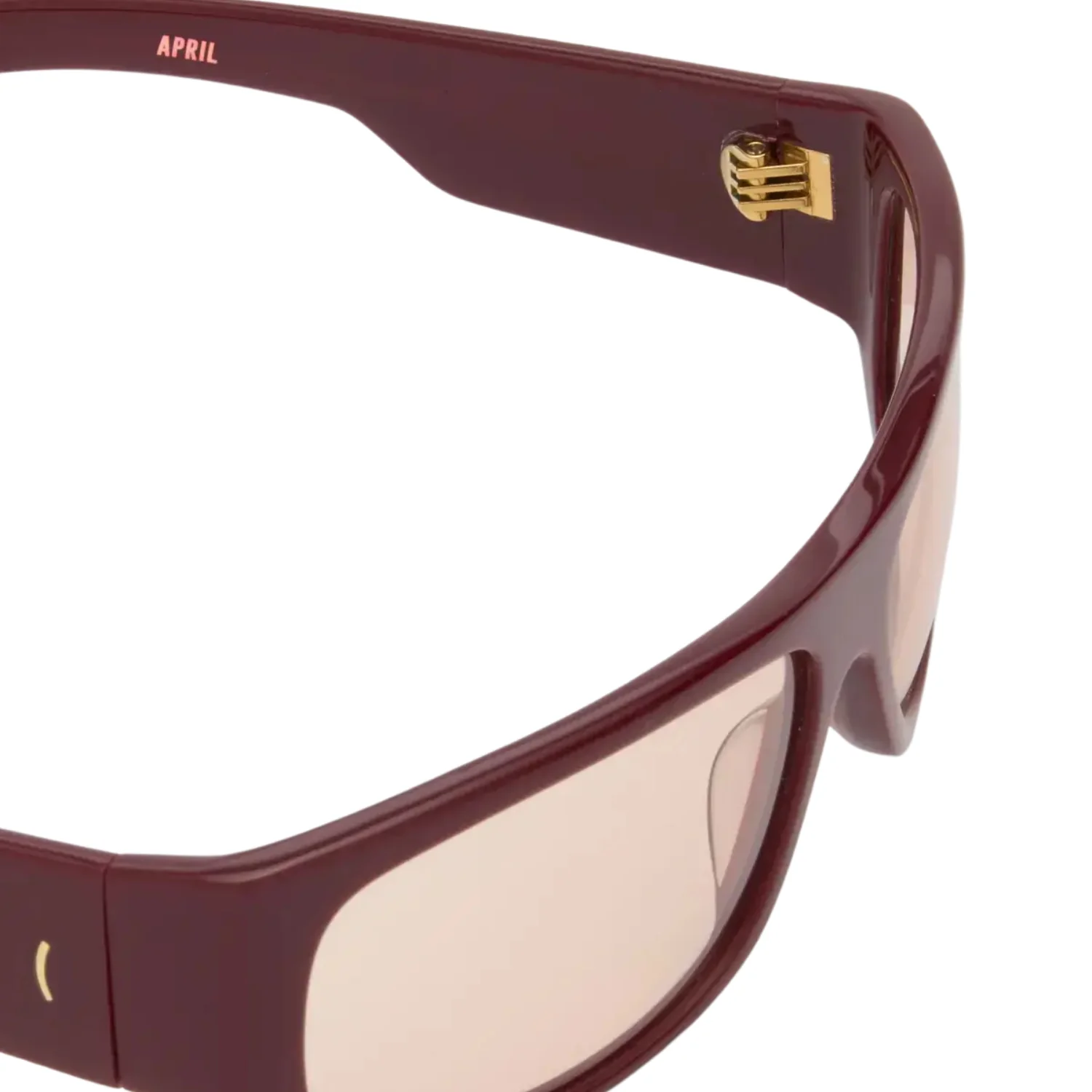 APRIL - Solid Bordeaux / Peach Lens - Image 3