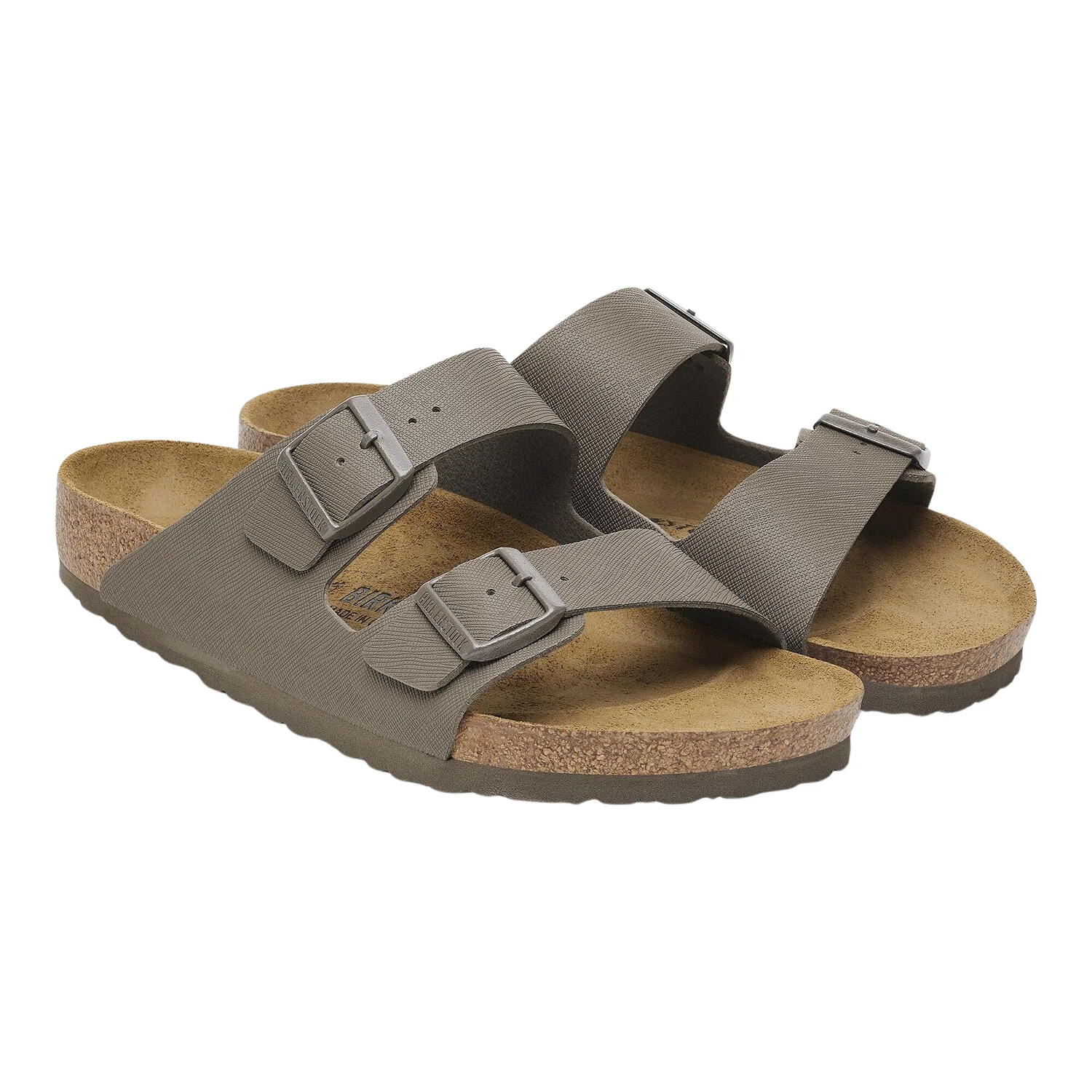 Arizona Birko-Flor Saffiano - Concrete Gray - Image 2