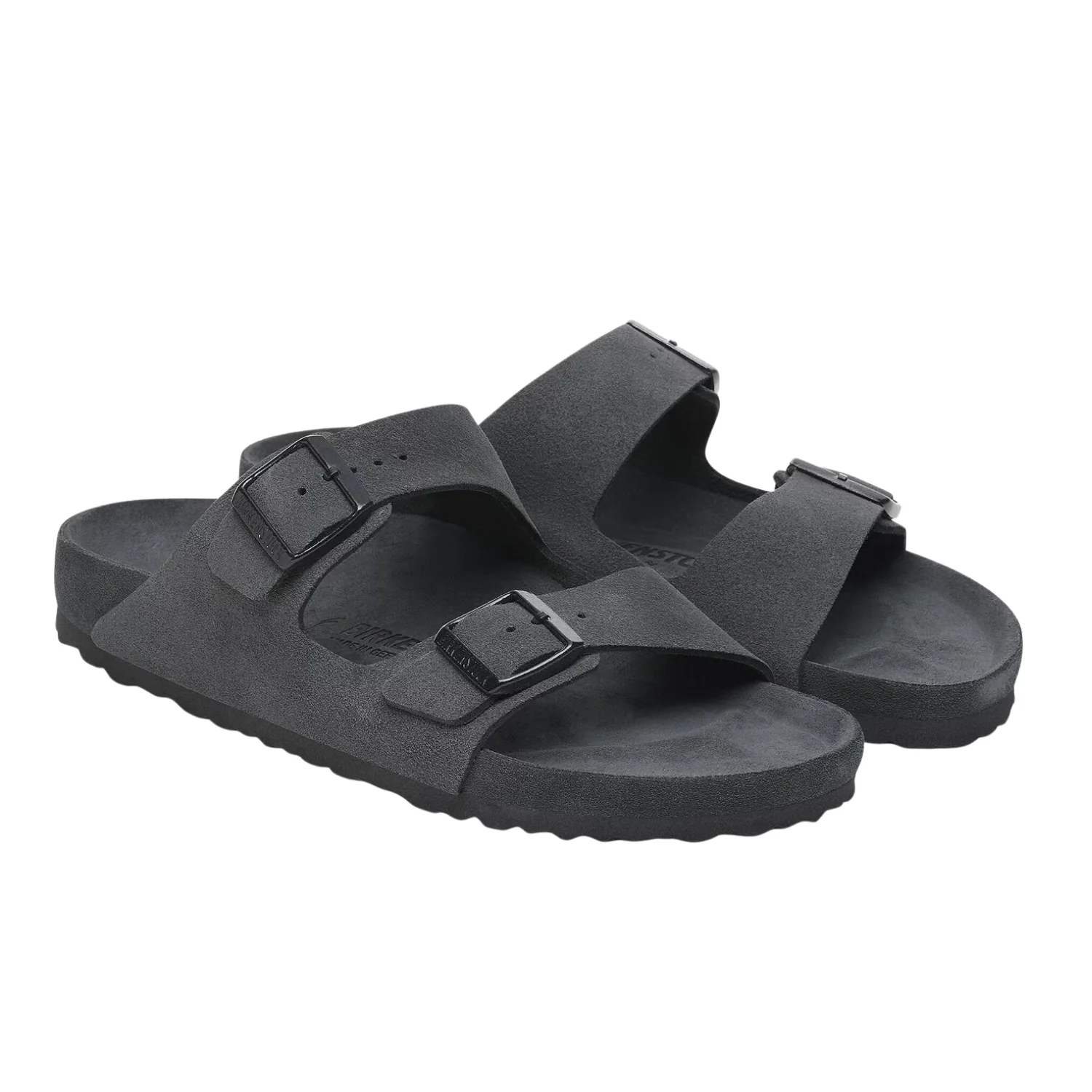Arizona BS Suede Leather - Allover Charcoal - Image 2
