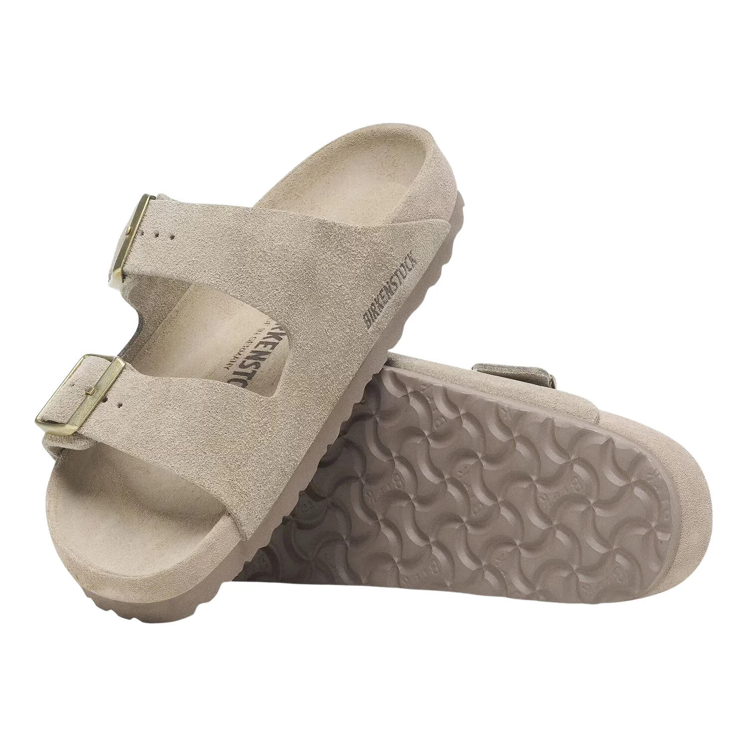 Arizona BS Suede Leather - Allover Taupe - Image 3