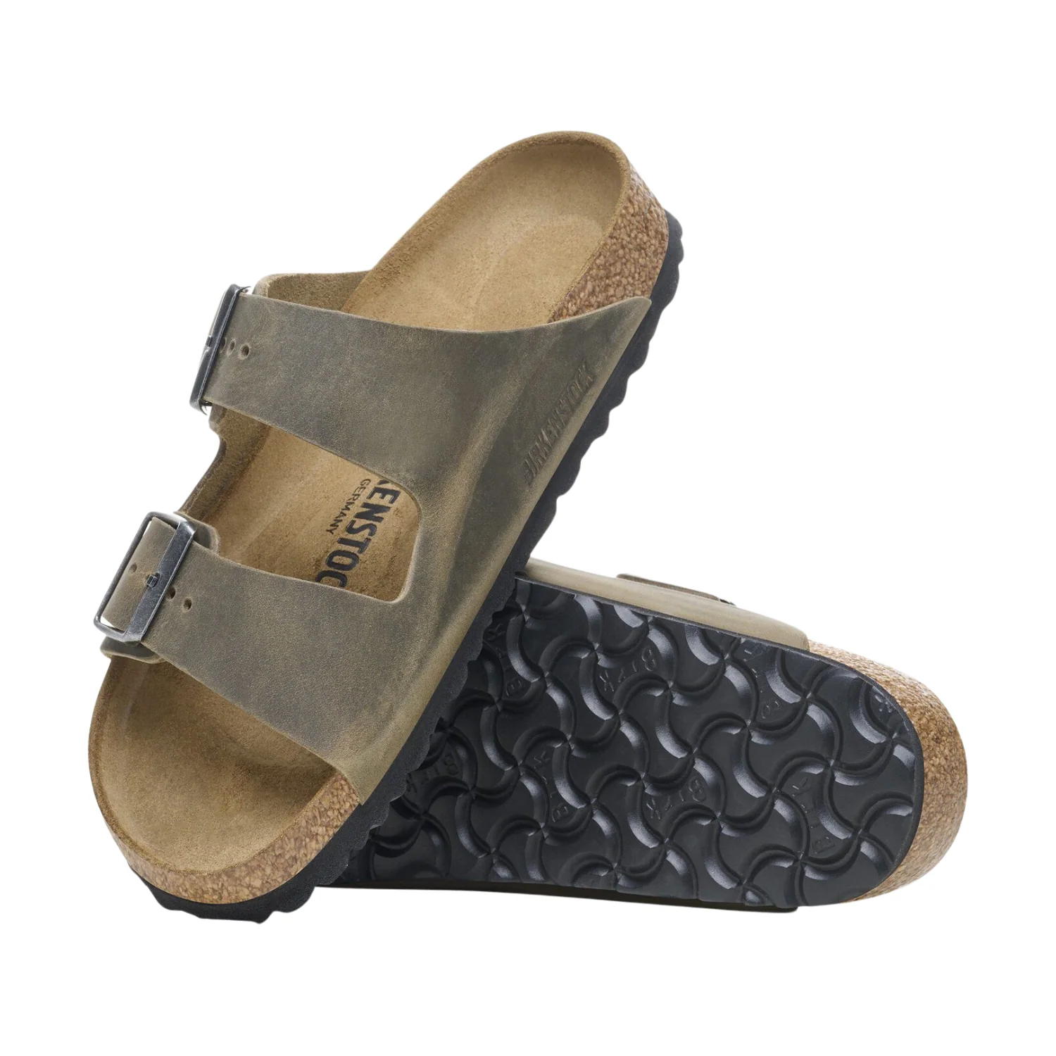 Arizona Natural Oiled Leather - Faded Khaki - Image 3