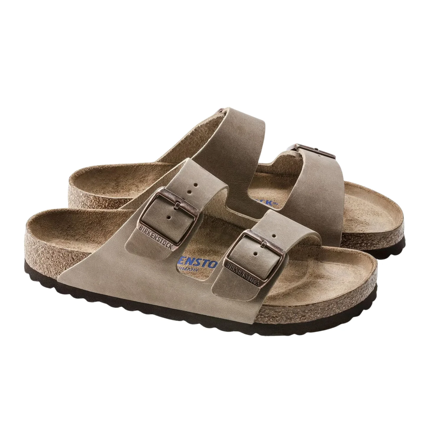 Arizona Soft Footbed Natural Leather Oiled - Tabacco Brown - Image 2