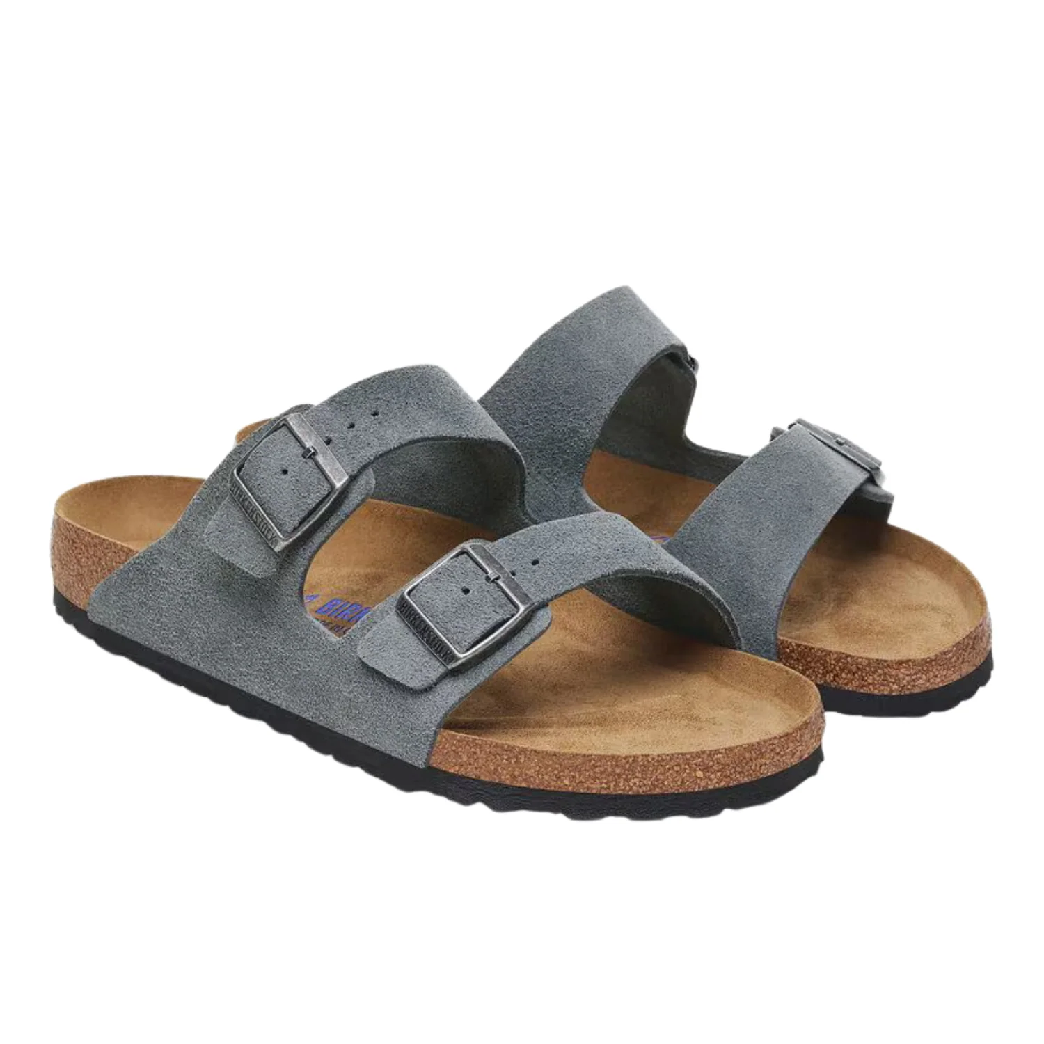 Arizona Soft Footbed Suede Leather - Basalt Gray - Image 2