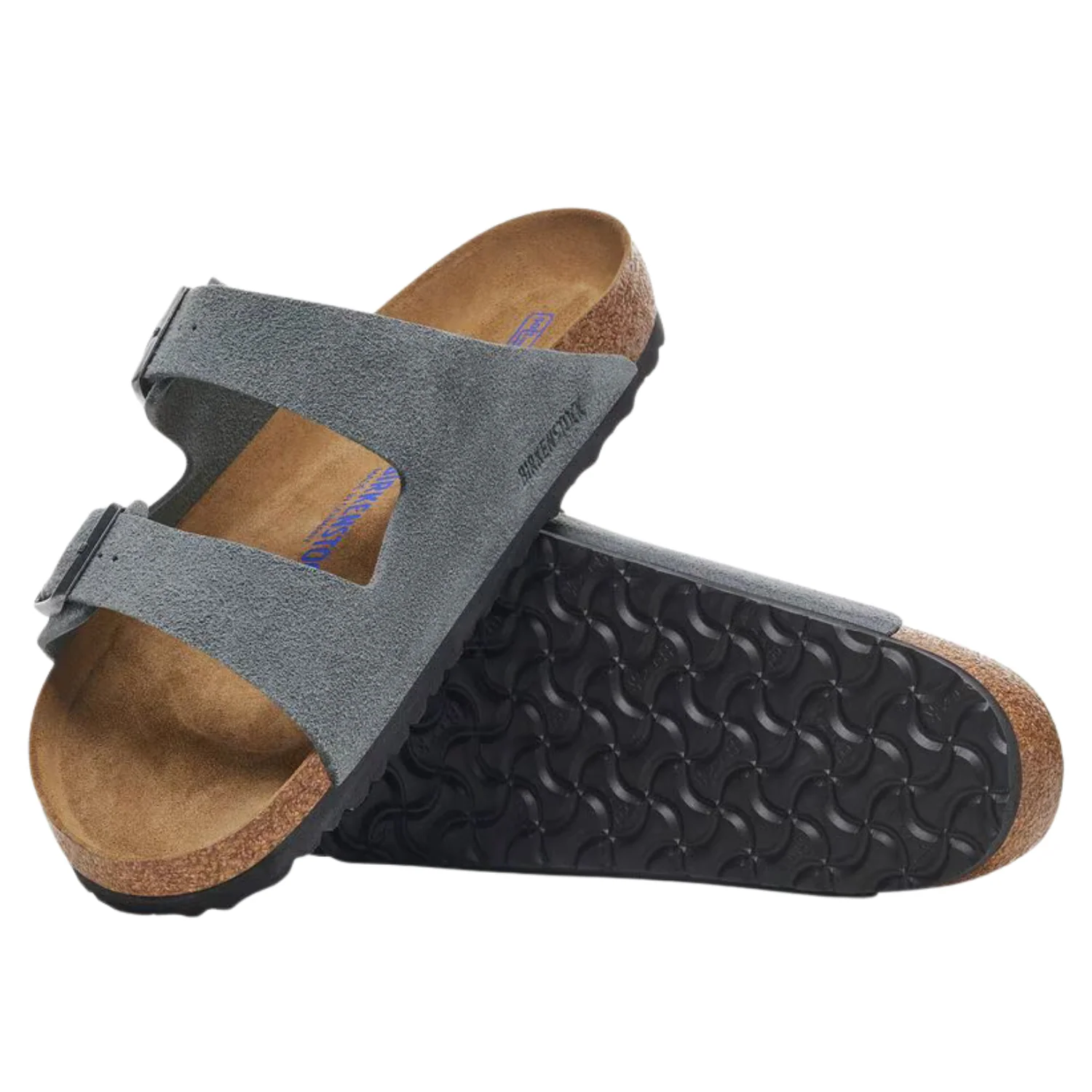Arizona Soft Footbed Suede Leather - Basalt Gray - Image 3