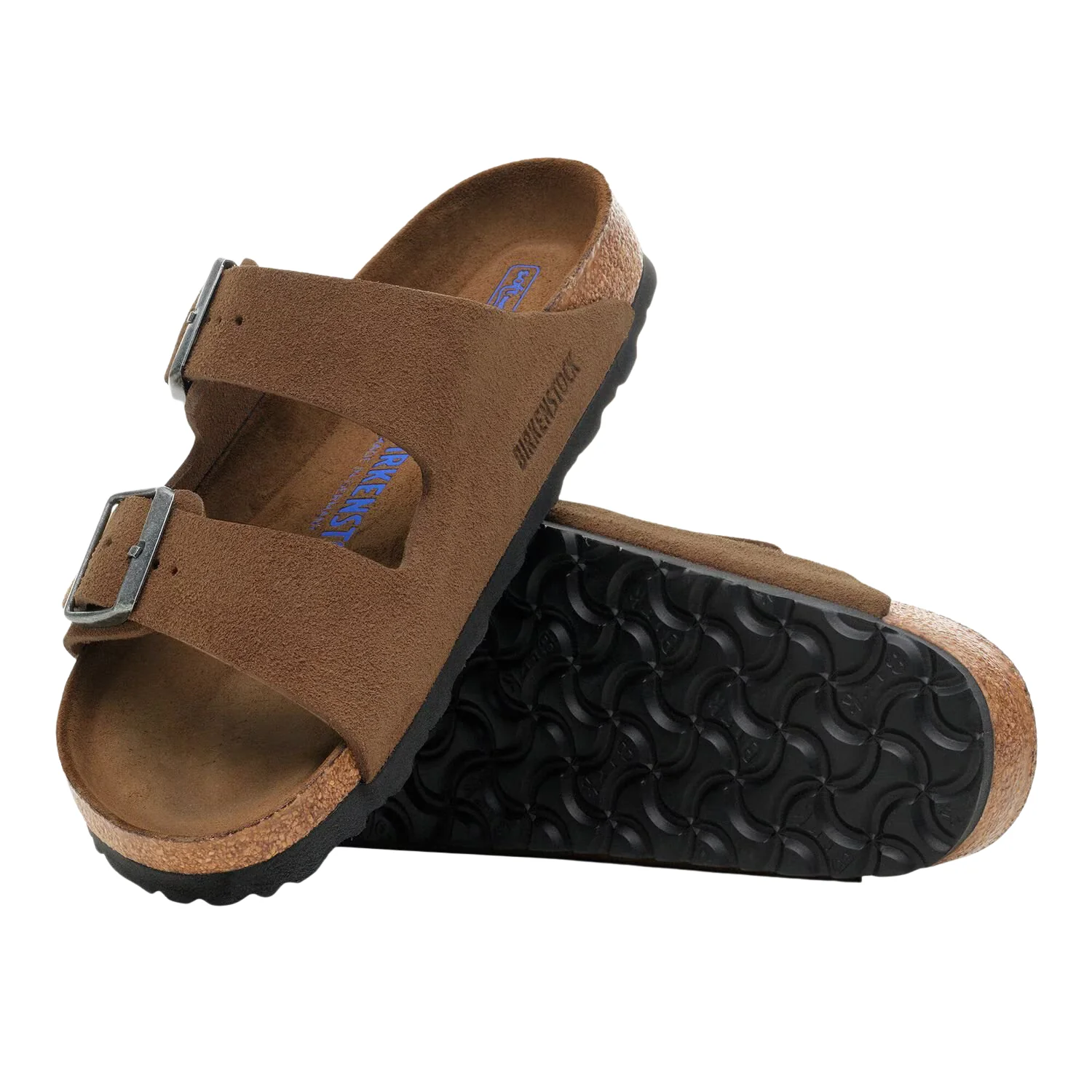 Arizona Soft Footbed Suede Leather - Dark Tea Tonal - Image 3