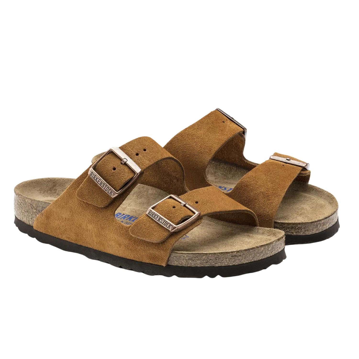 Arizona Soft Footbed Suede Leather - Mink - Image 2