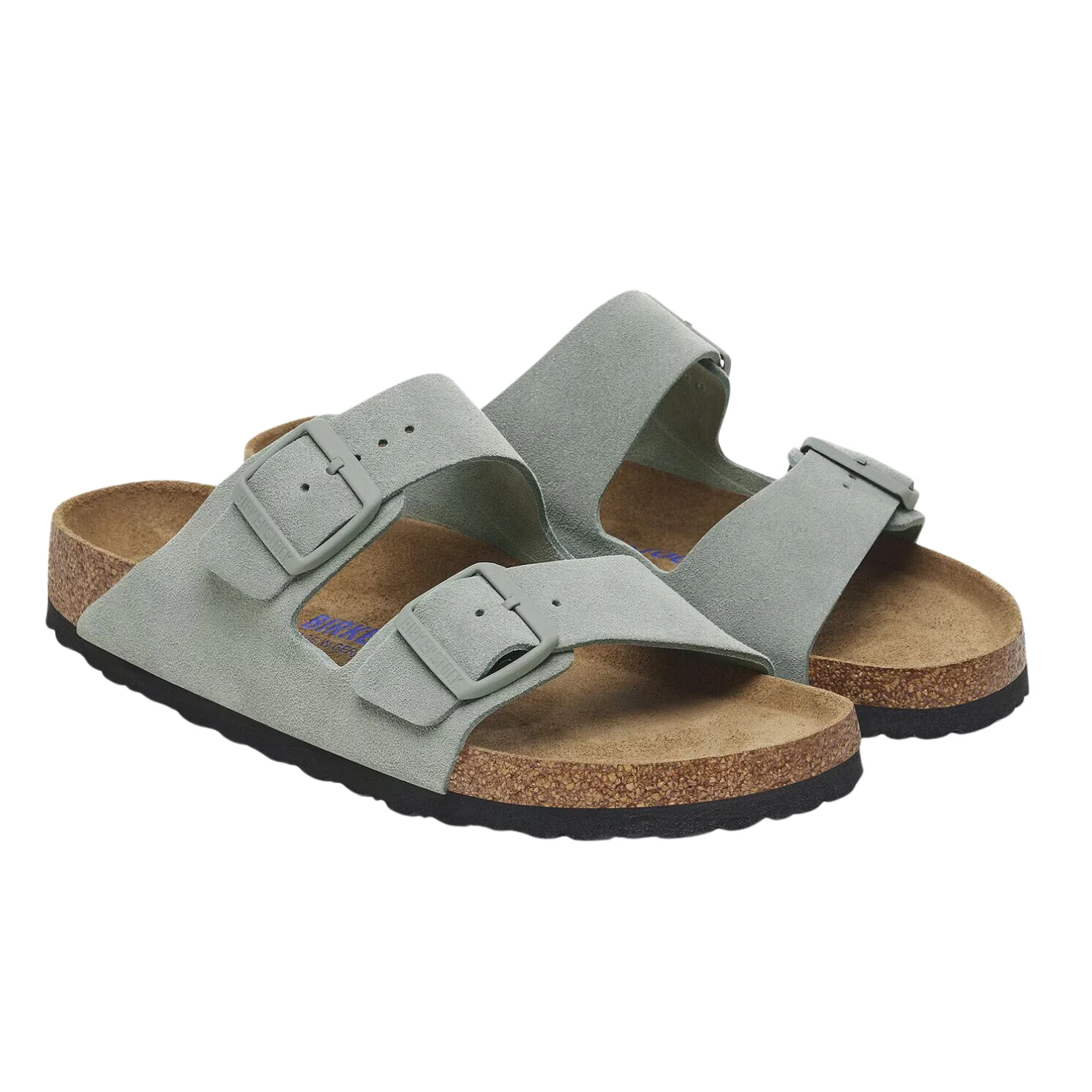 Arizona Soft Footbed Suede Leather - Pure Sage - Image 2
