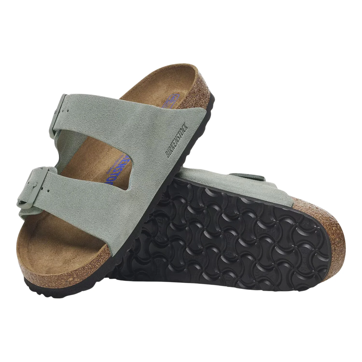 Arizona Soft Footbed Suede Leather - Pure Sage - Image 3