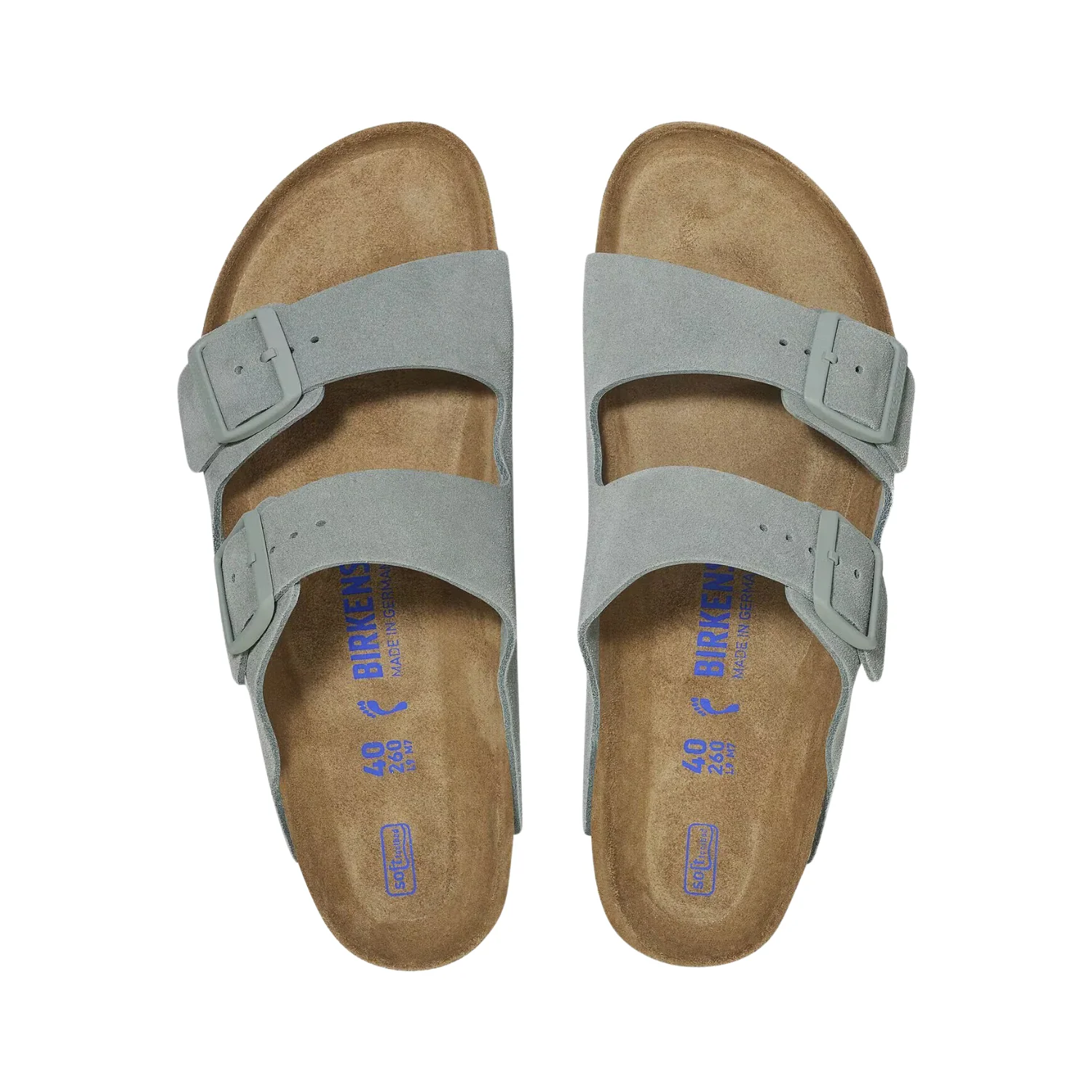 Arizona Soft Footbed Suede Leather - Pure Sage - Image 4