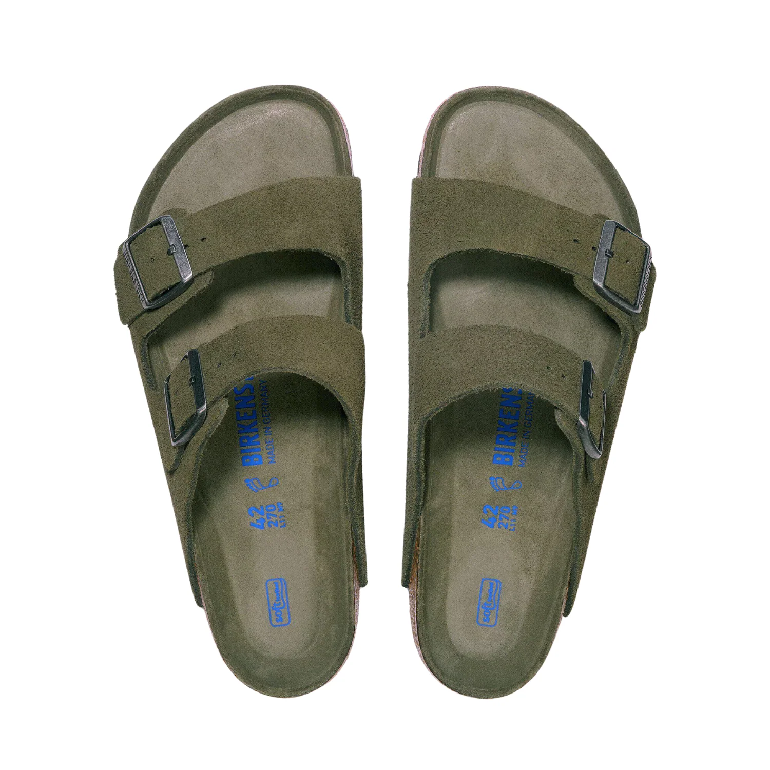 Arizona Soft Footbed Suede Leather - Thyme Tonal - Image 4