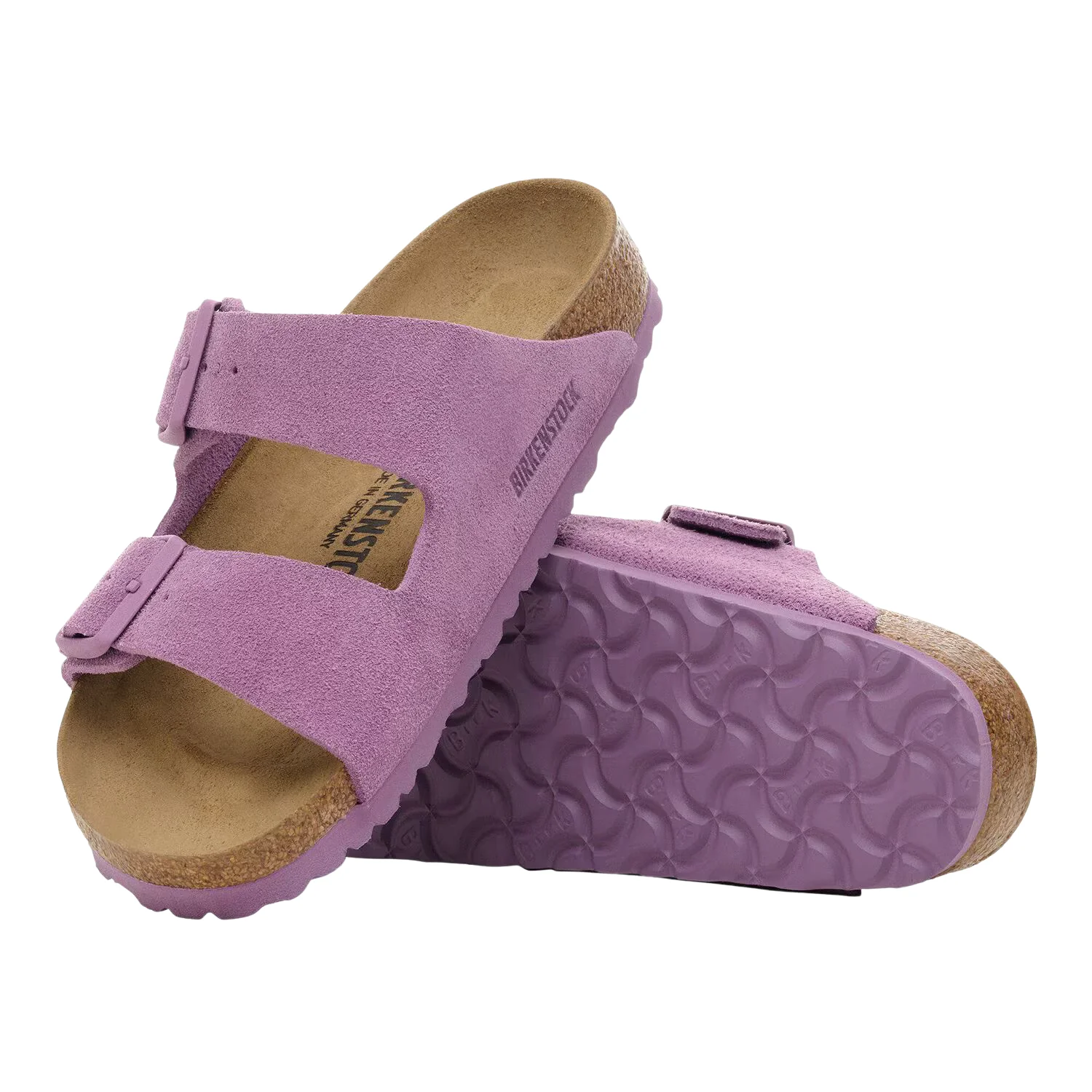 Arizona Suede Leather - Mauve - Image 3