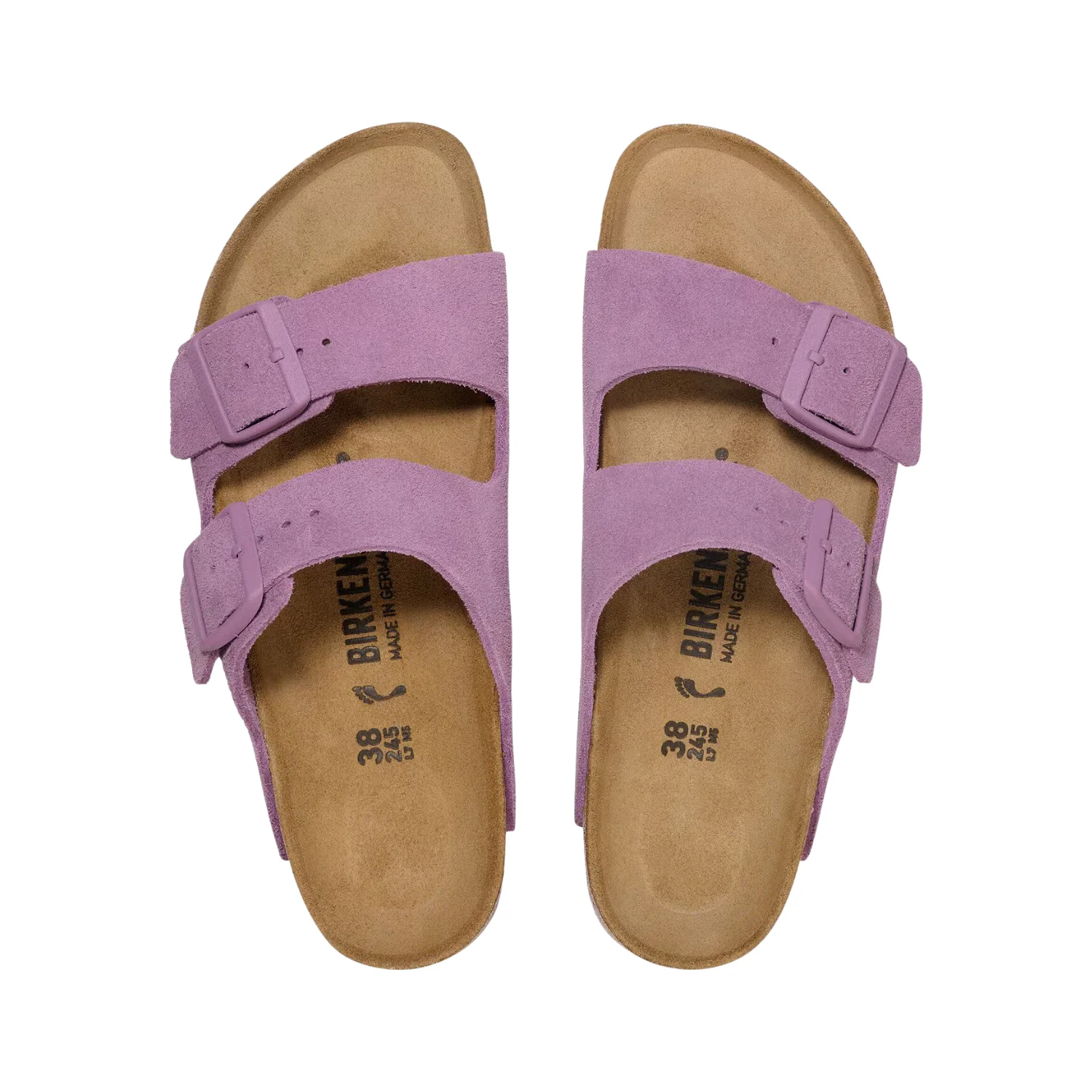 Arizona Suede Leather - Mauve - Image 4