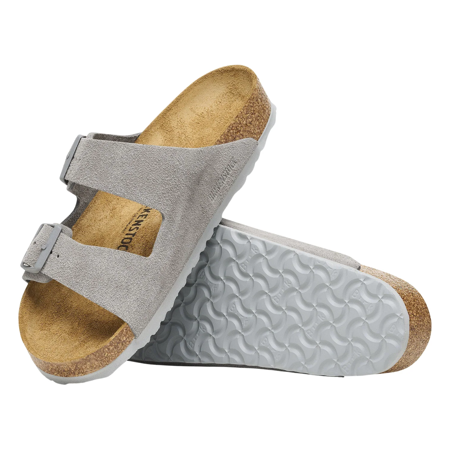 Arizona Suede Leather - Stone Coin - Image 3