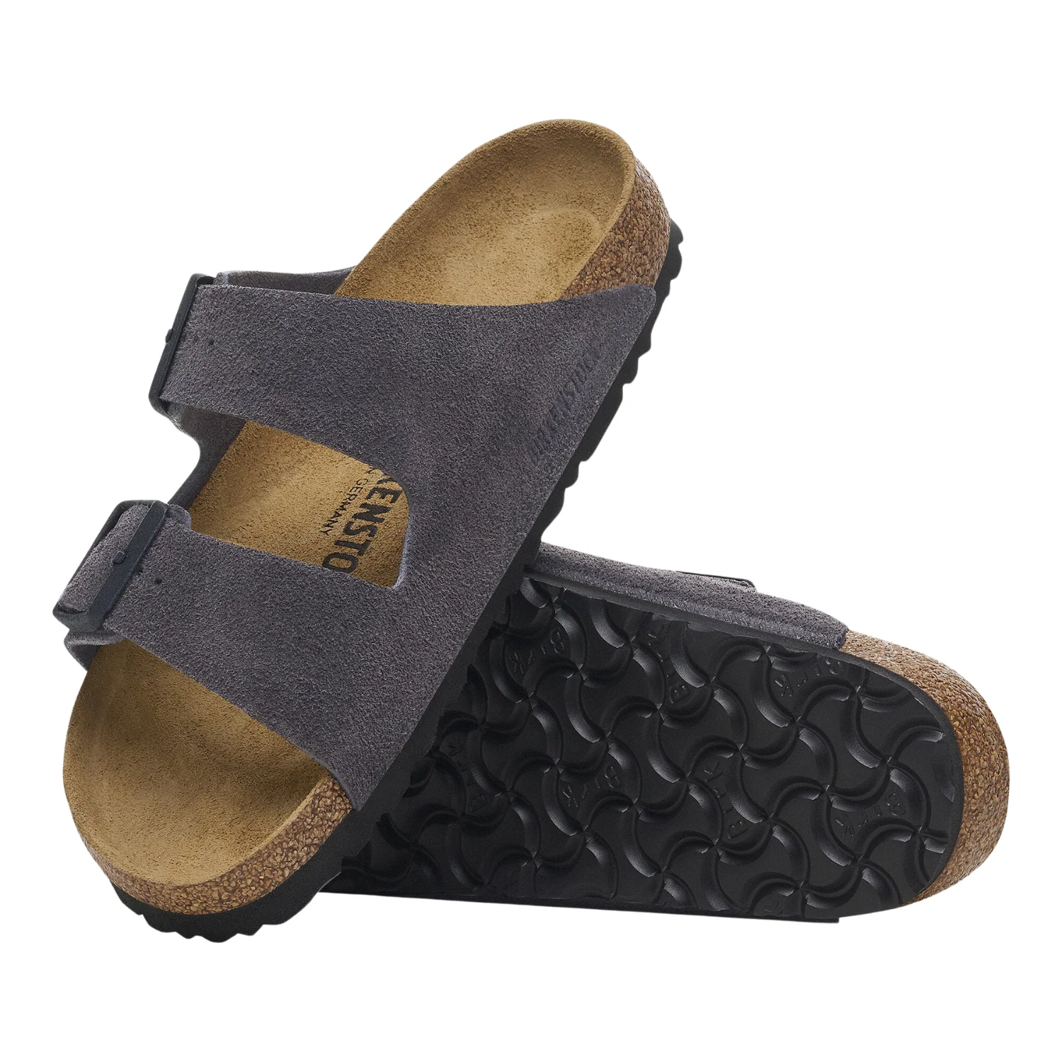 Arizona Suede Leather - Velvet Grey - Image 3