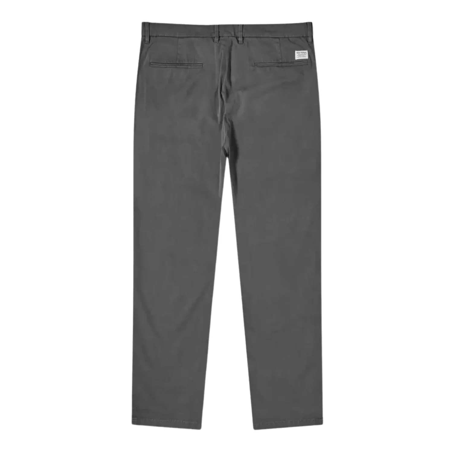 Aros Slim Organic Stretch Twill Chino - Slate Grey - Image 2