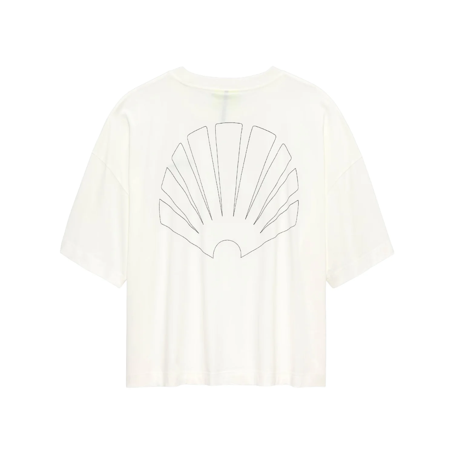 Big Logo  Tee - Washed White - Image 2