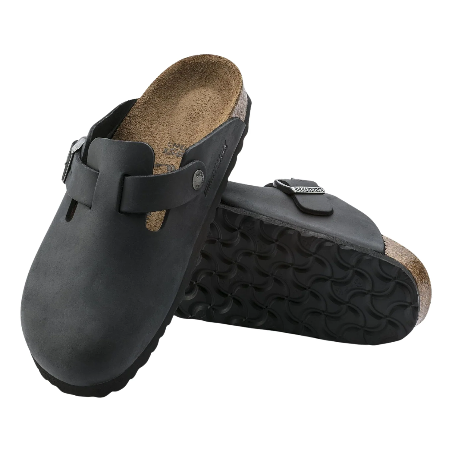 Boston Oiled Leather - Black - Image 3