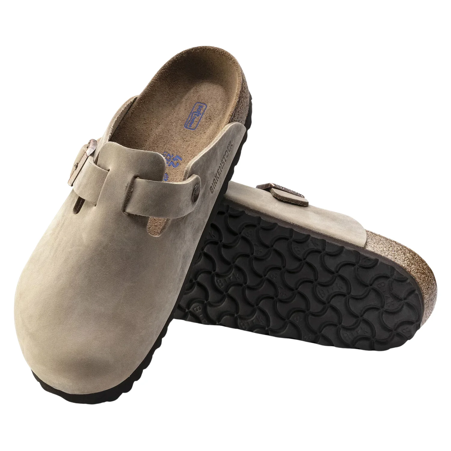Boston Soft Footbed Natural Leather Oiled - Tabacco Brown - Image 3