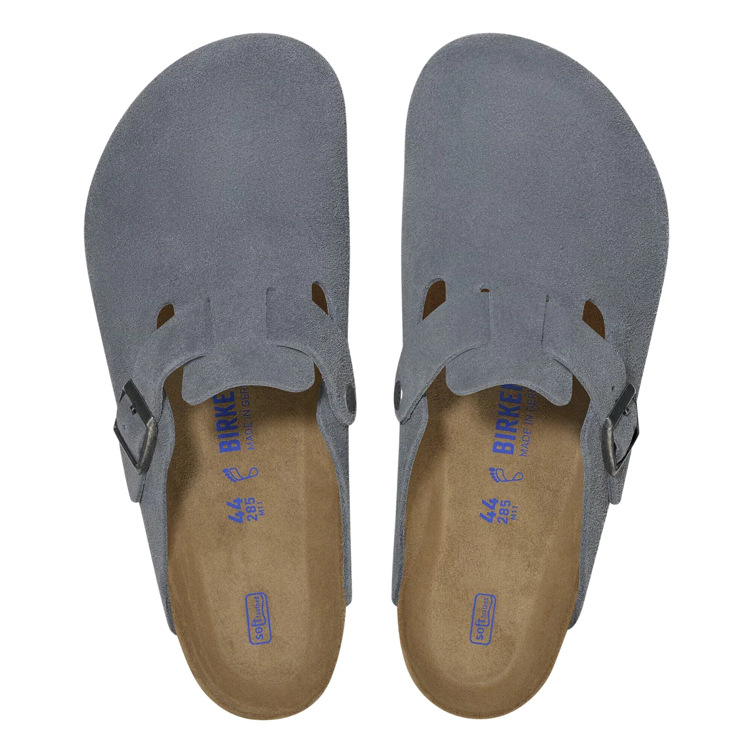 Boston Soft Footbed Suede Leather - Basalt Gray - Image 4