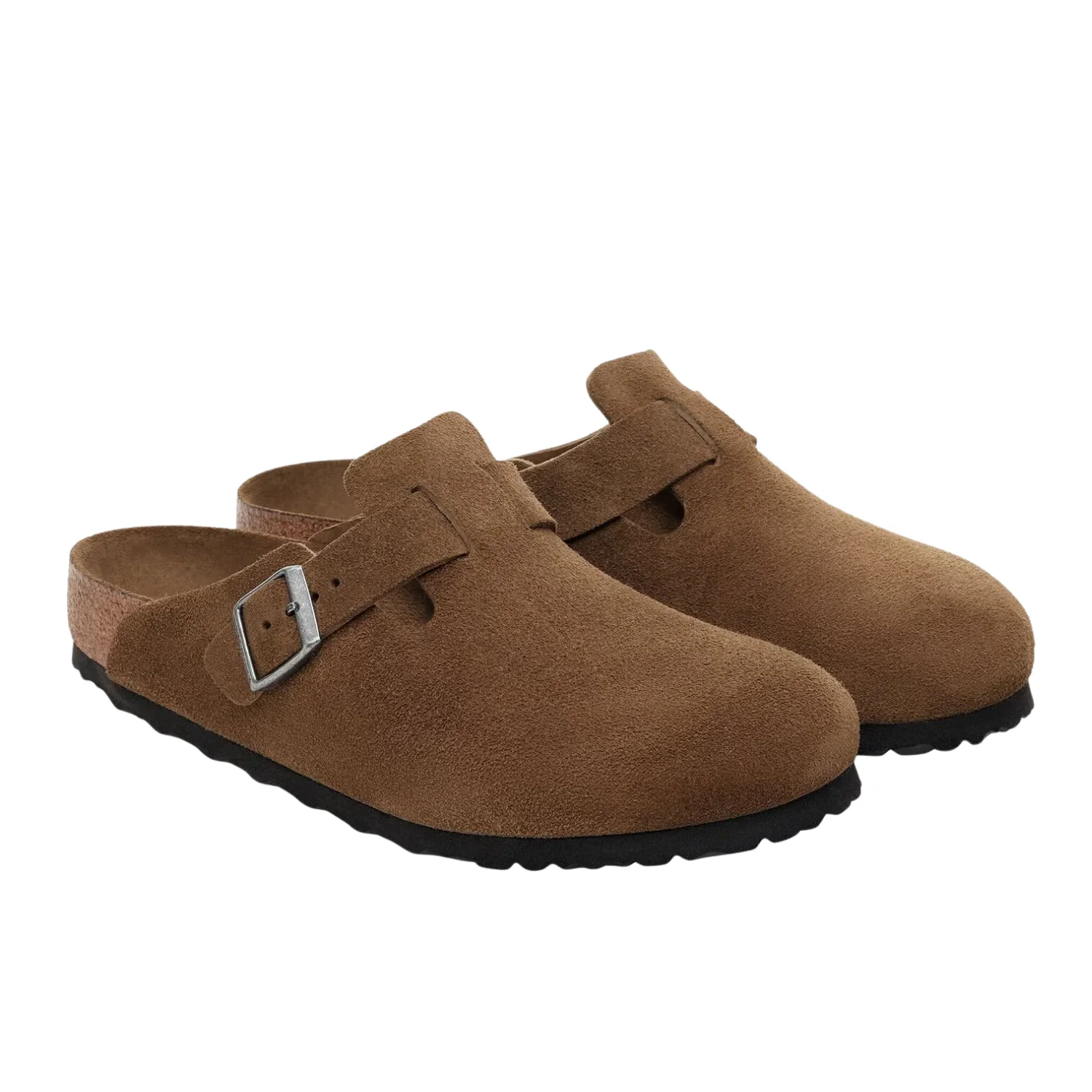 Boston Soft Footbed Suede Leather - Dark Tea Tonal - Image 2
