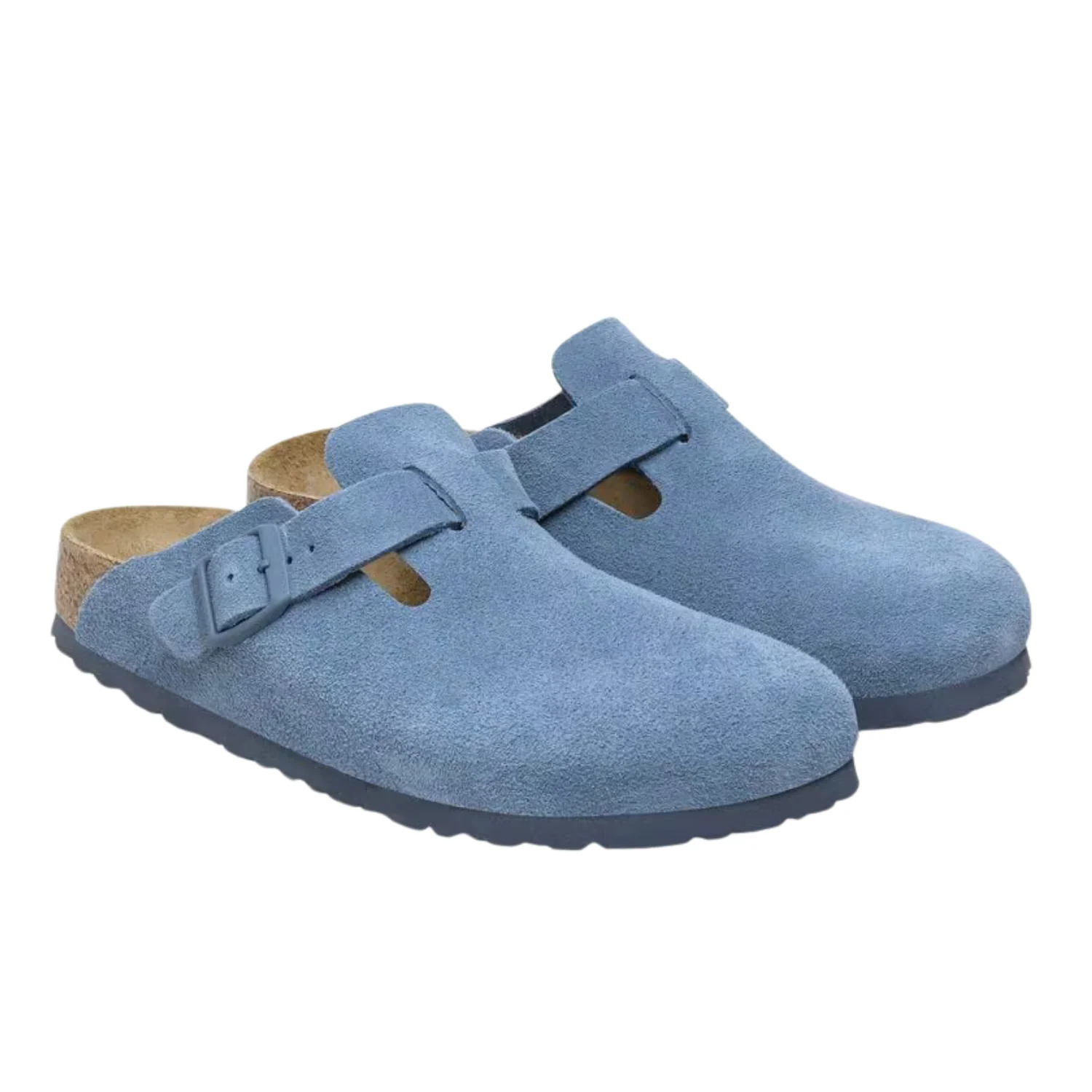 Boston Soft Footbed Suede Leather - Elemental Blue - Image 2