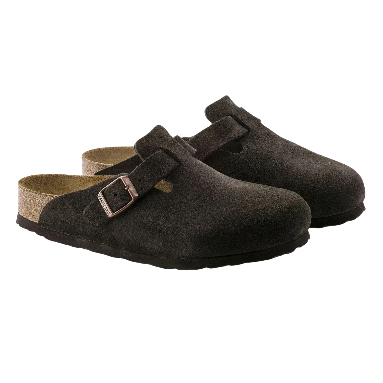 Boston Soft Footbed Suede Leather - Mocca - Image 2