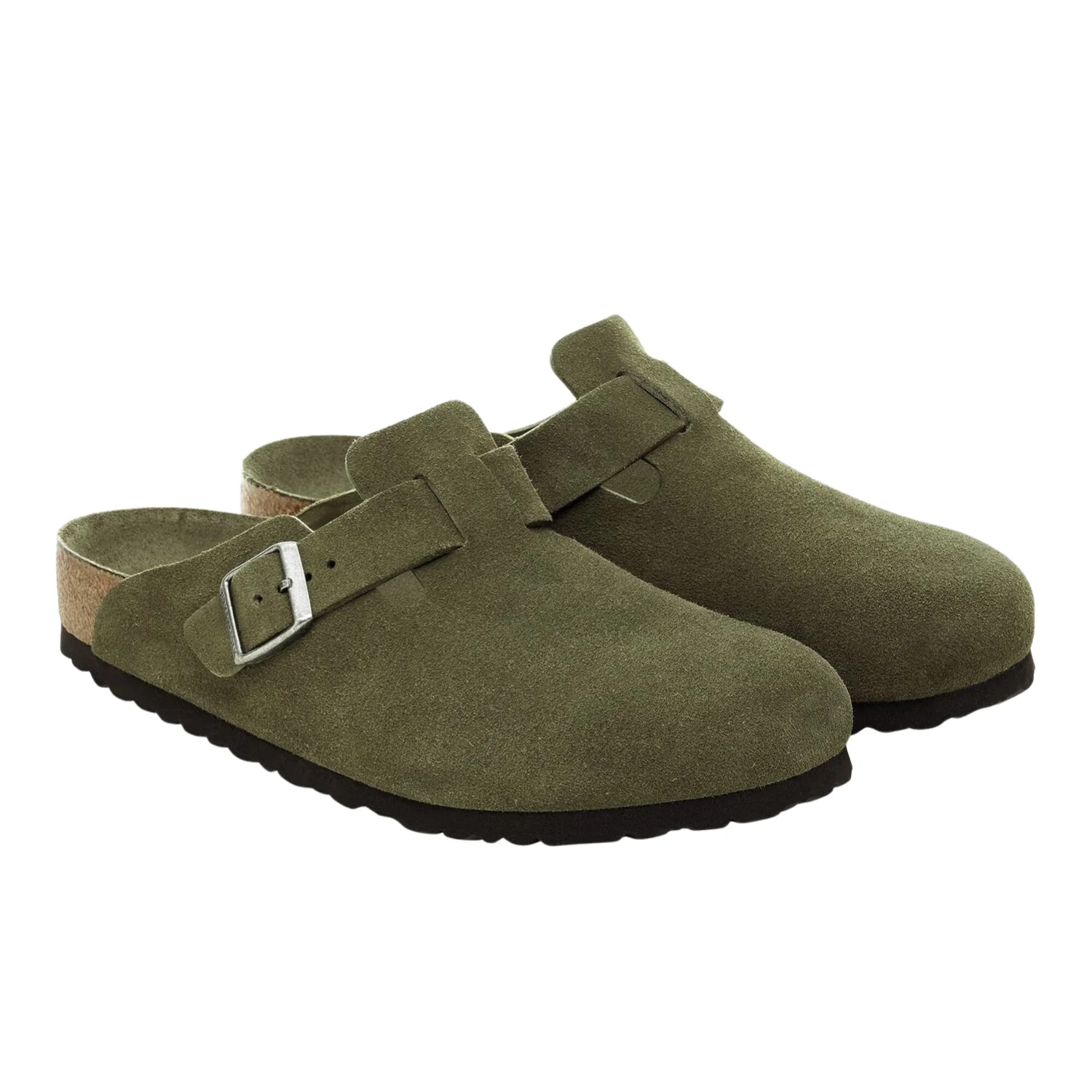 Boston Soft Footbed Suede Leather - Thyme Tonal - Image 2