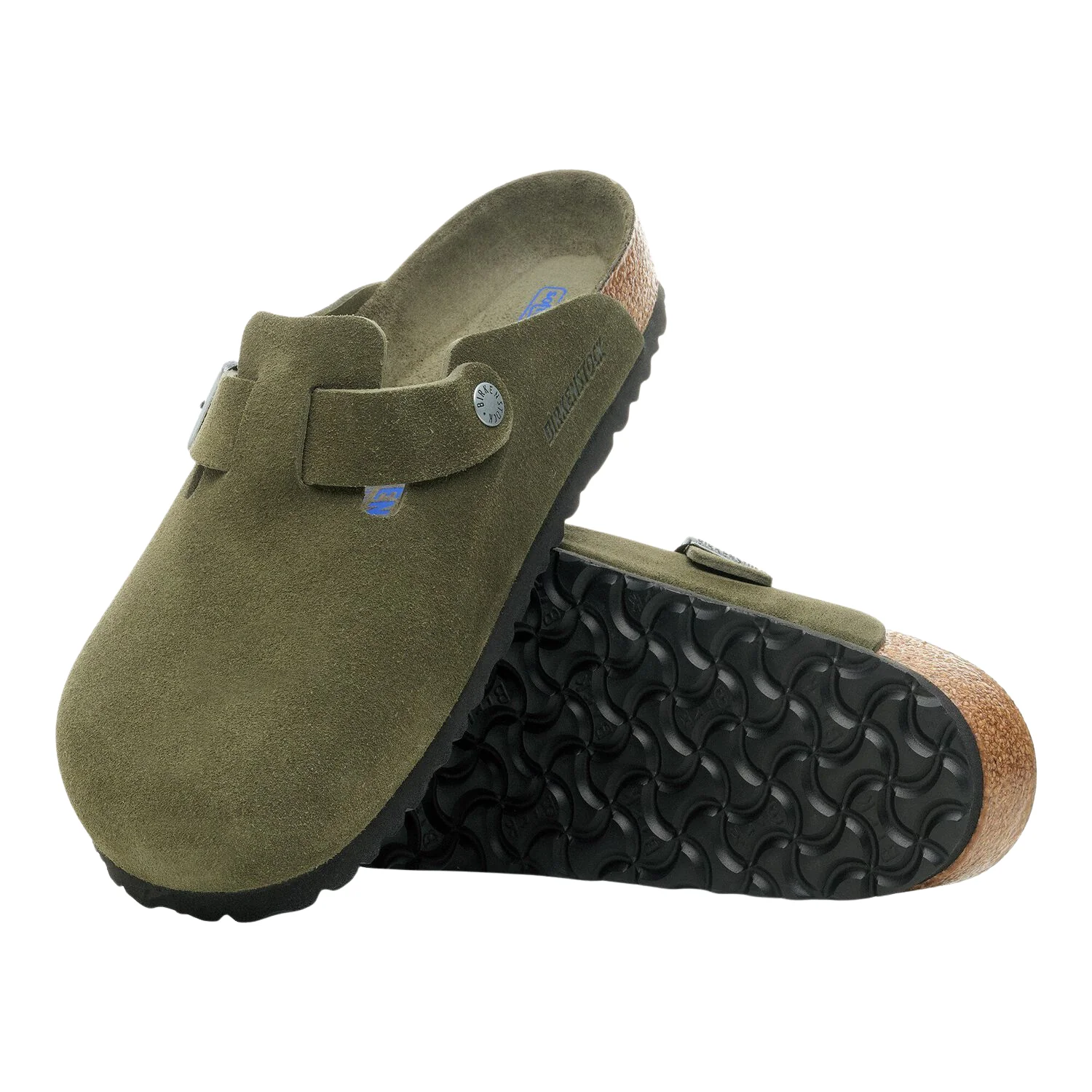Boston Soft Footbed Suede Leather - Thyme Tonal - Image 3