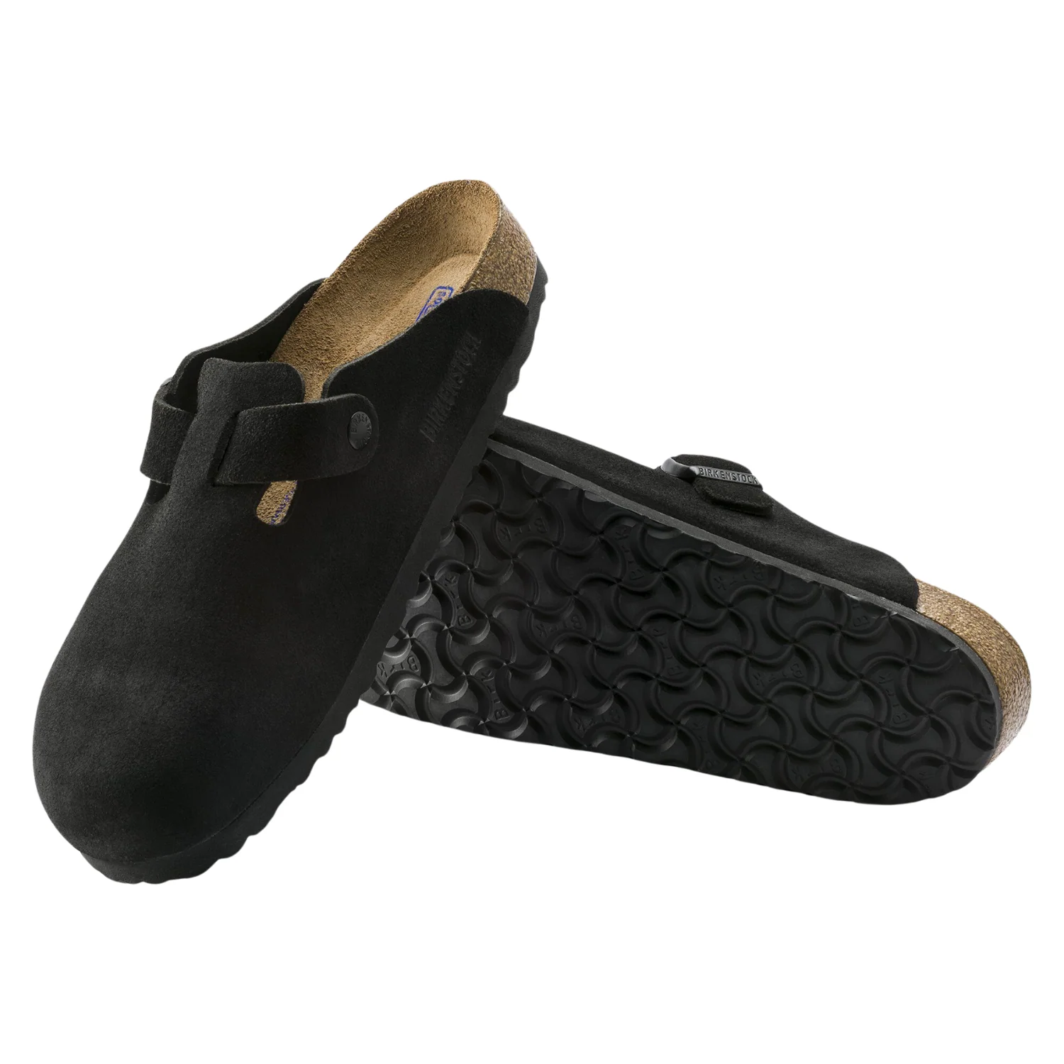 Boston Suede Leather  - Black - Image 3