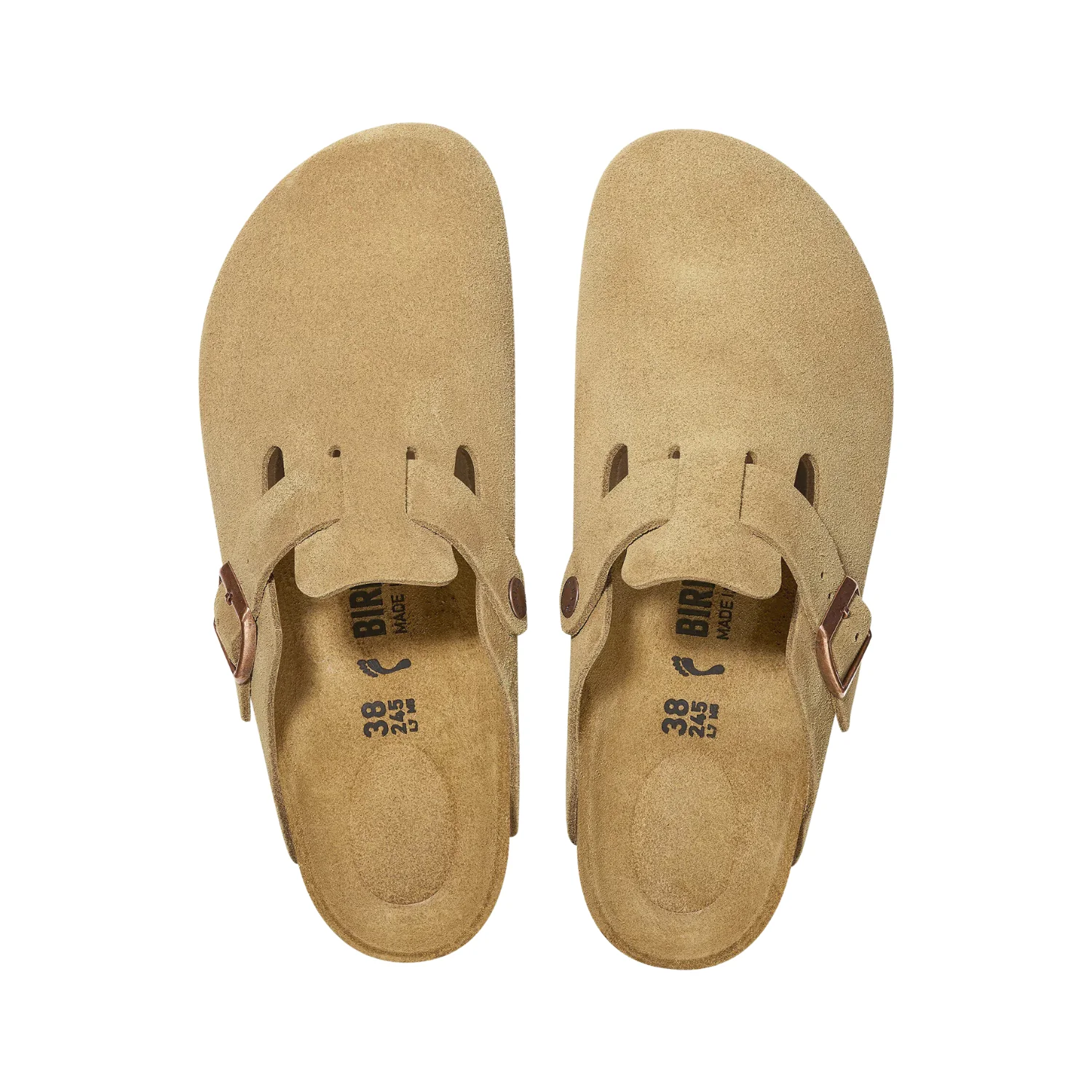 Boston Suede Leather - Latte Cream - Image 4