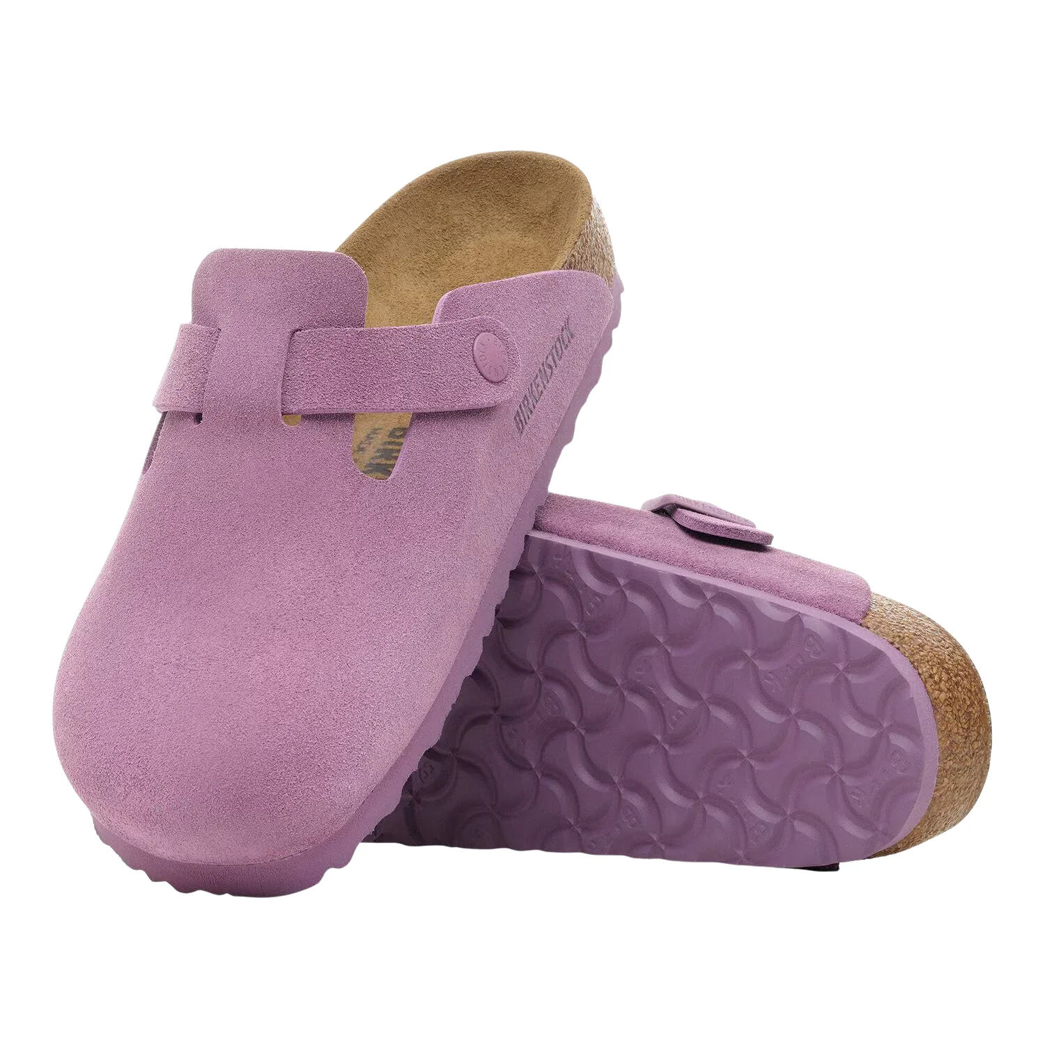Boston Suede Leather - Mauve - Image 3