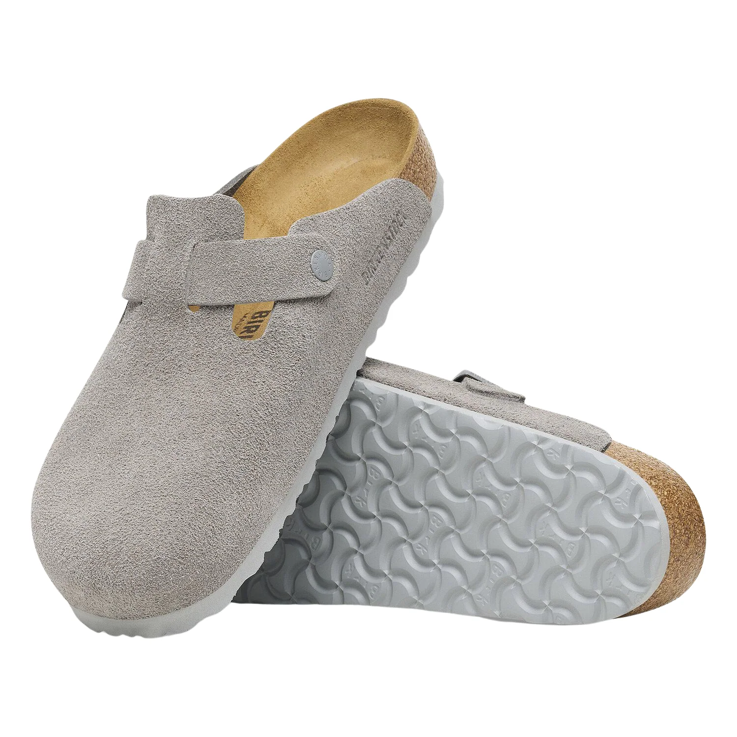 Boston Suede Leather  - Stone Coin - Image 3