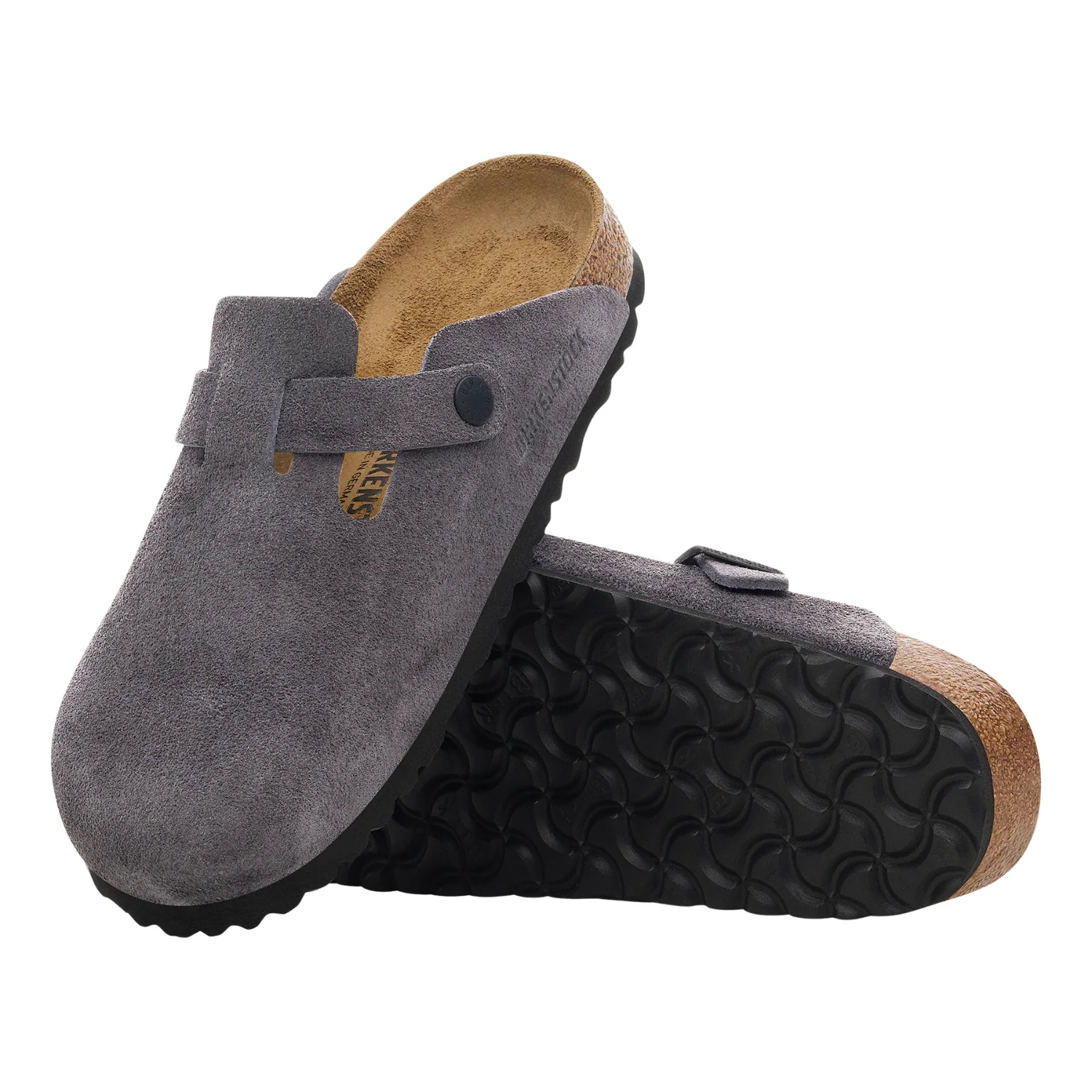 Boston Suede Leather - Velvet Grey - Image 3
