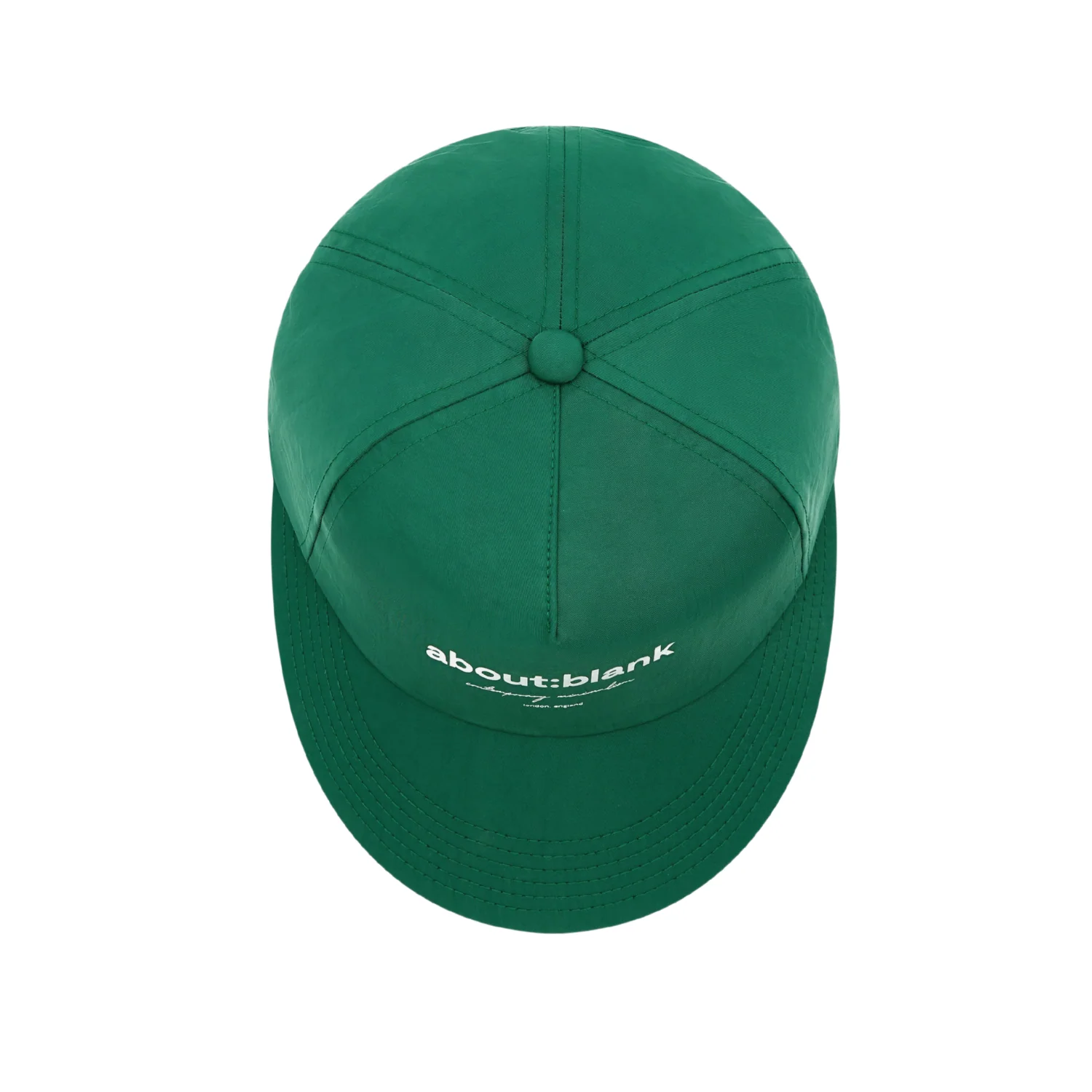 Box Cap - Epsom Green/Ecru - Image 3