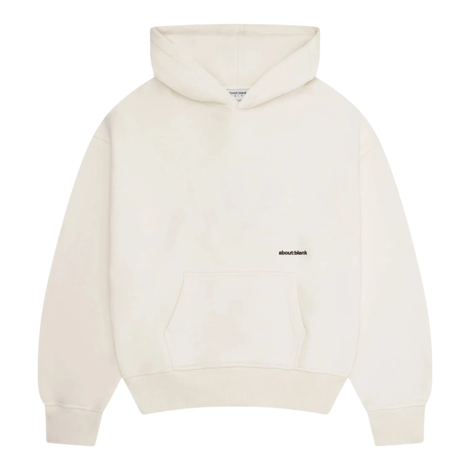 Box Hoodie - Ecru/Black - Image 2