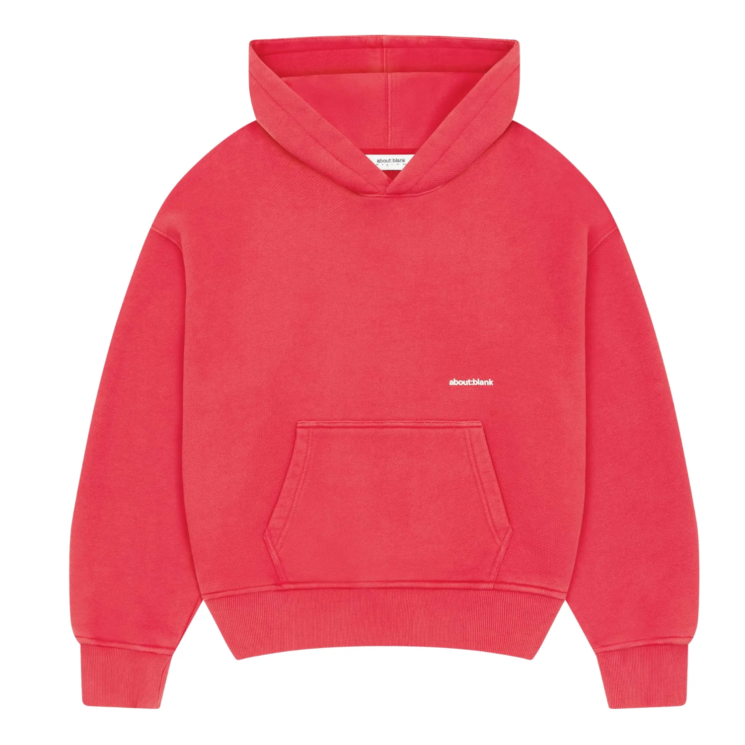 Box Hoodie - Red/Ecru - Image 2