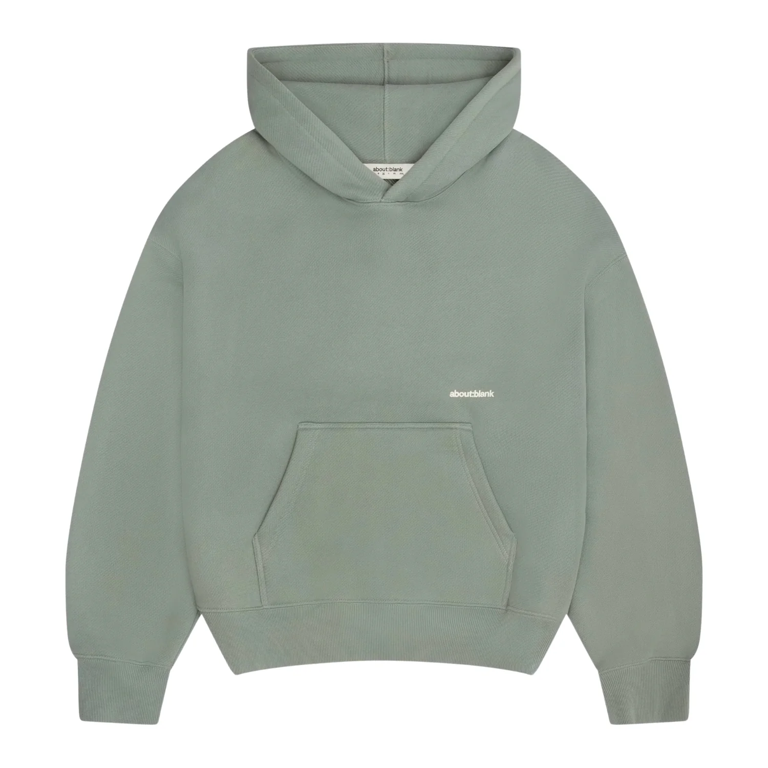 Box Hoodie - Sage/Ecru - Image 2