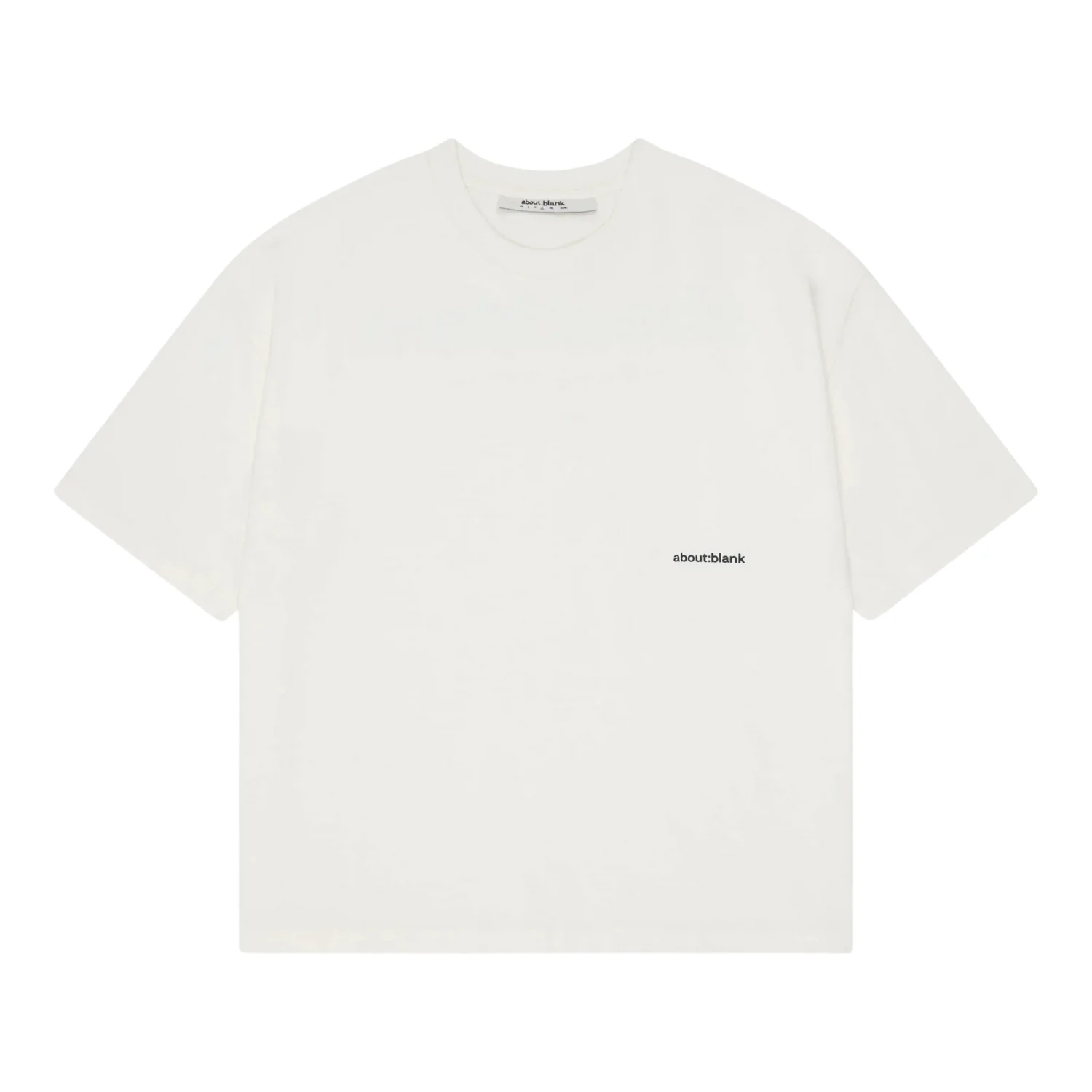 Box T-Shirt - Oat/Estate Blue - Image 2