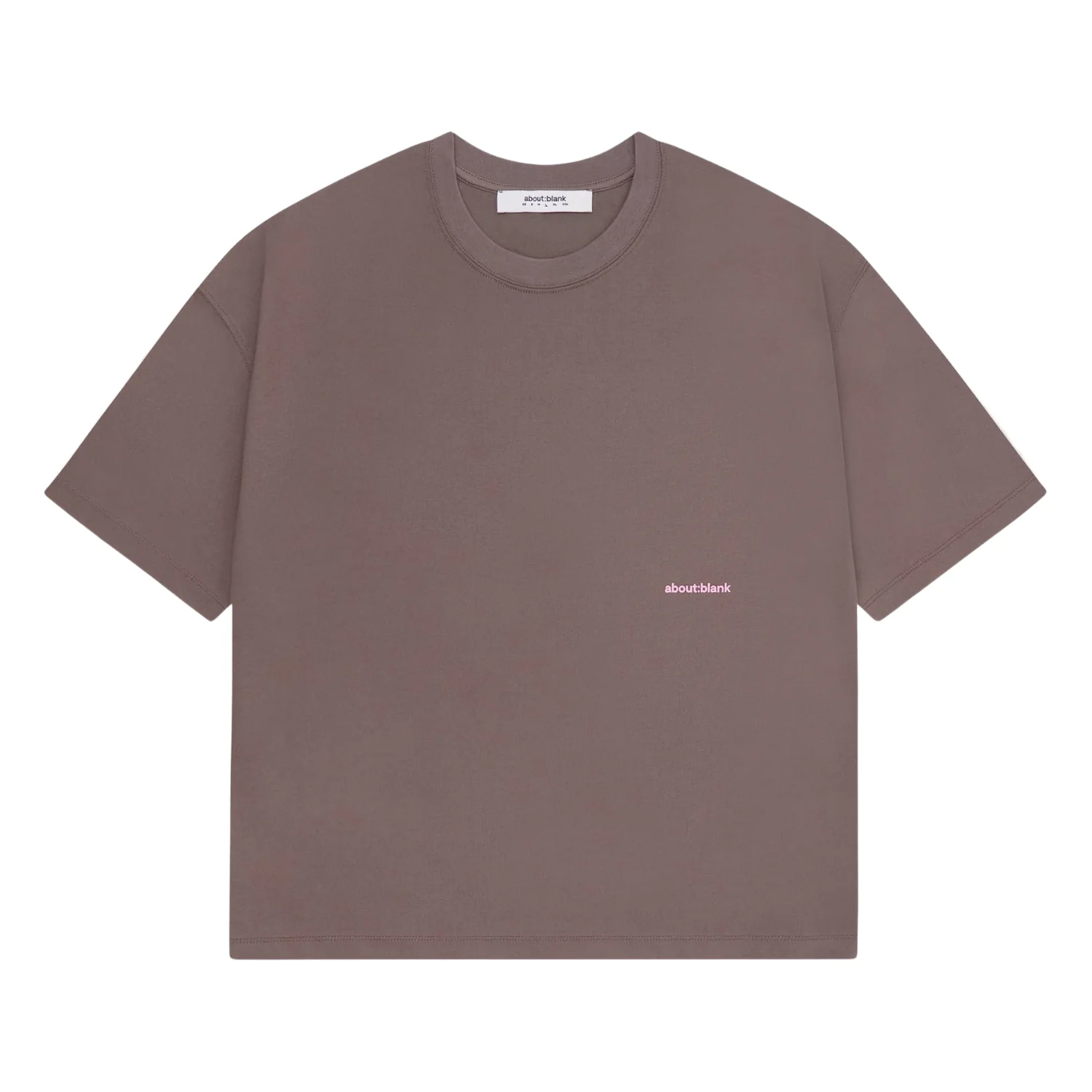 Box T-Shirt - Charcoal/Pink - Image 2