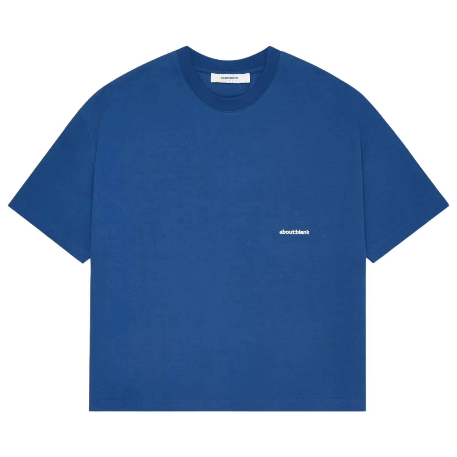 Box T-Shirt - Estate Blue/Ecru - Image 2