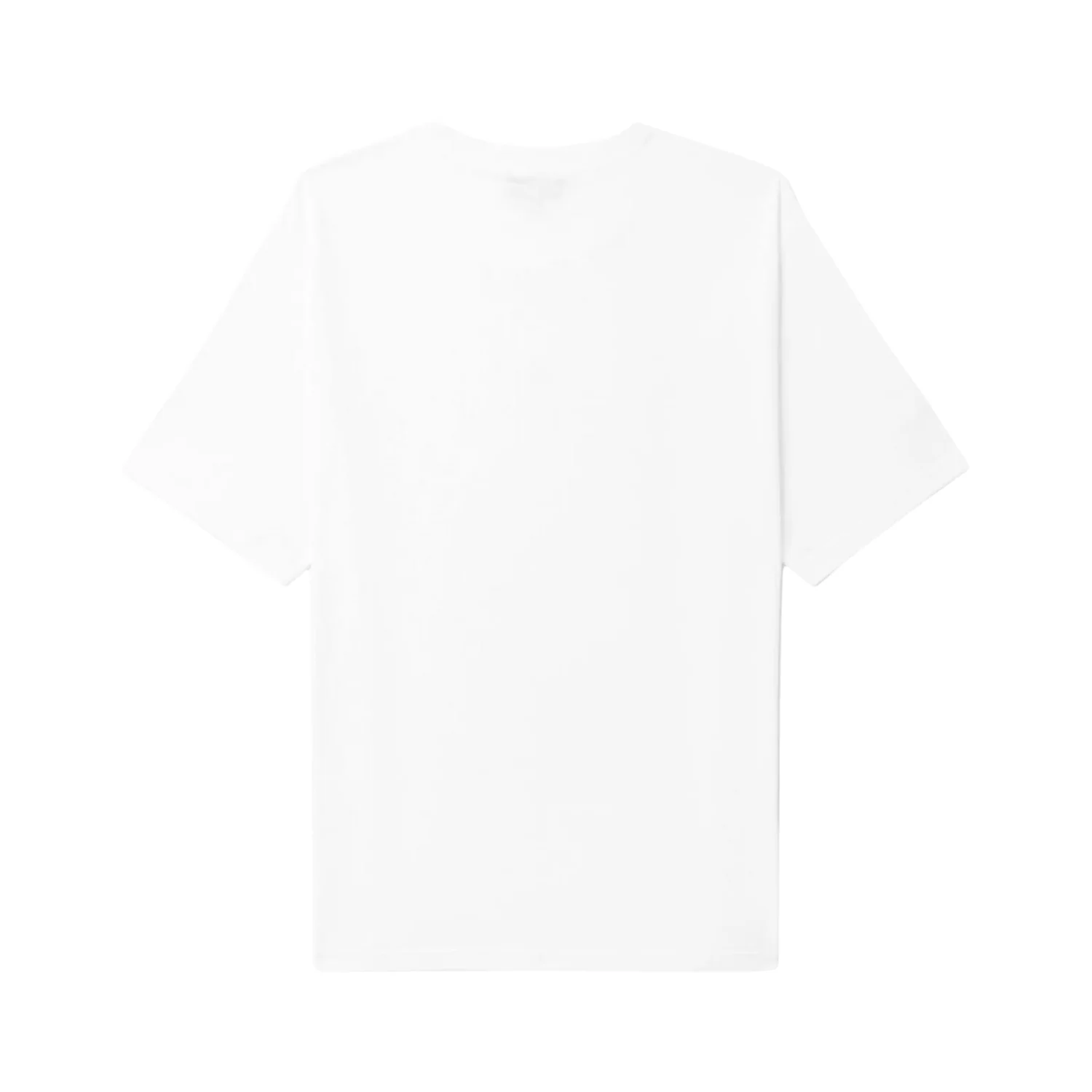 Boxy Micro Logo T-shirt - White / Black - Image 2