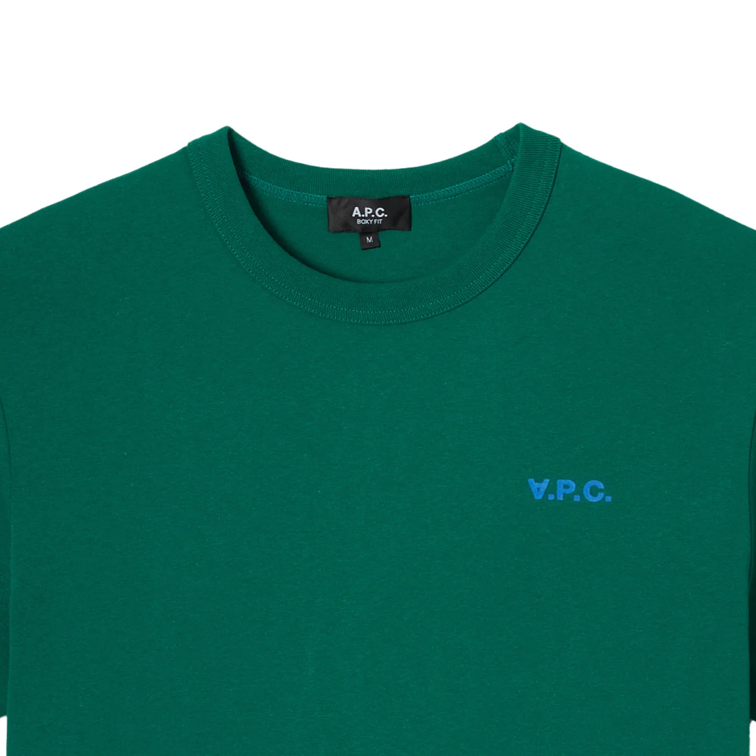 Boxy Petit VPC T-Shirt - Green/Blue - Image 2